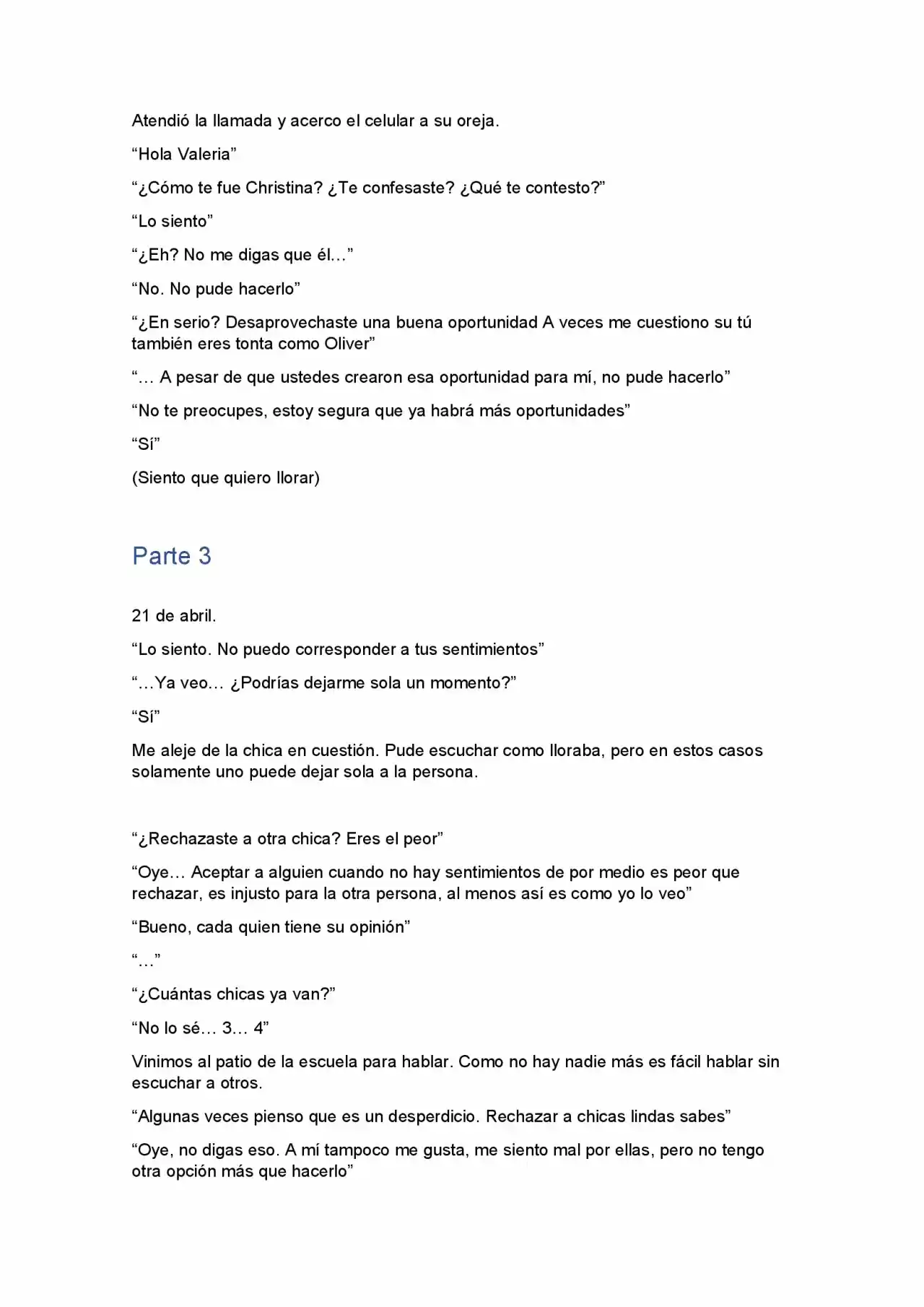 Lo Que Quedo Atrás (Novela) - Capítulo 1 - Página 8 - LectorTMOo