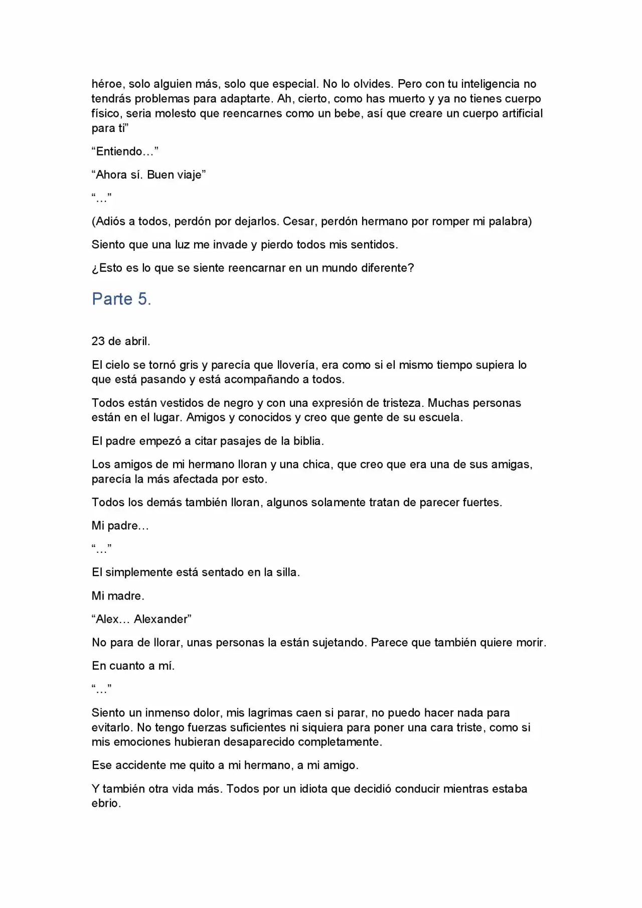 Lo Que Quedo Atrás (Novela) - Capítulo 1 - Página 15 - LectorTMOo
