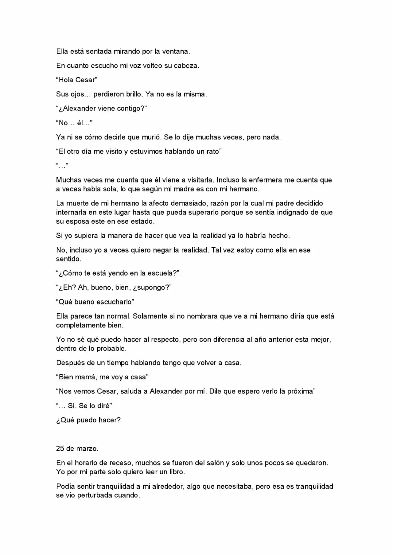 Lo Que Quedo Atrás (Novela) - Capítulo 2 - Página 4 - LectorTMOo