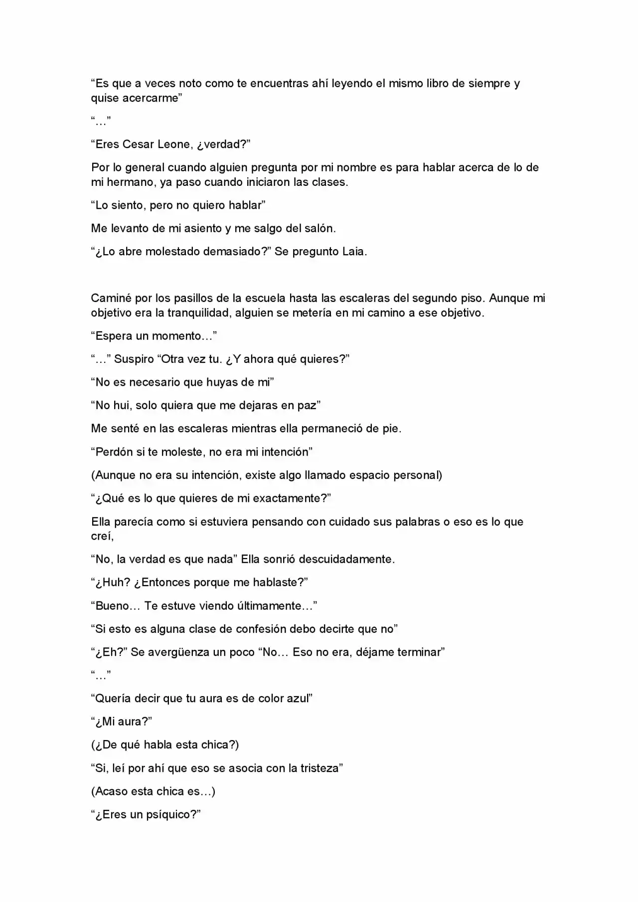 Lo Que Quedo Atrás (Novela) - Capítulo 2 - Página 6 - LectorTMOo