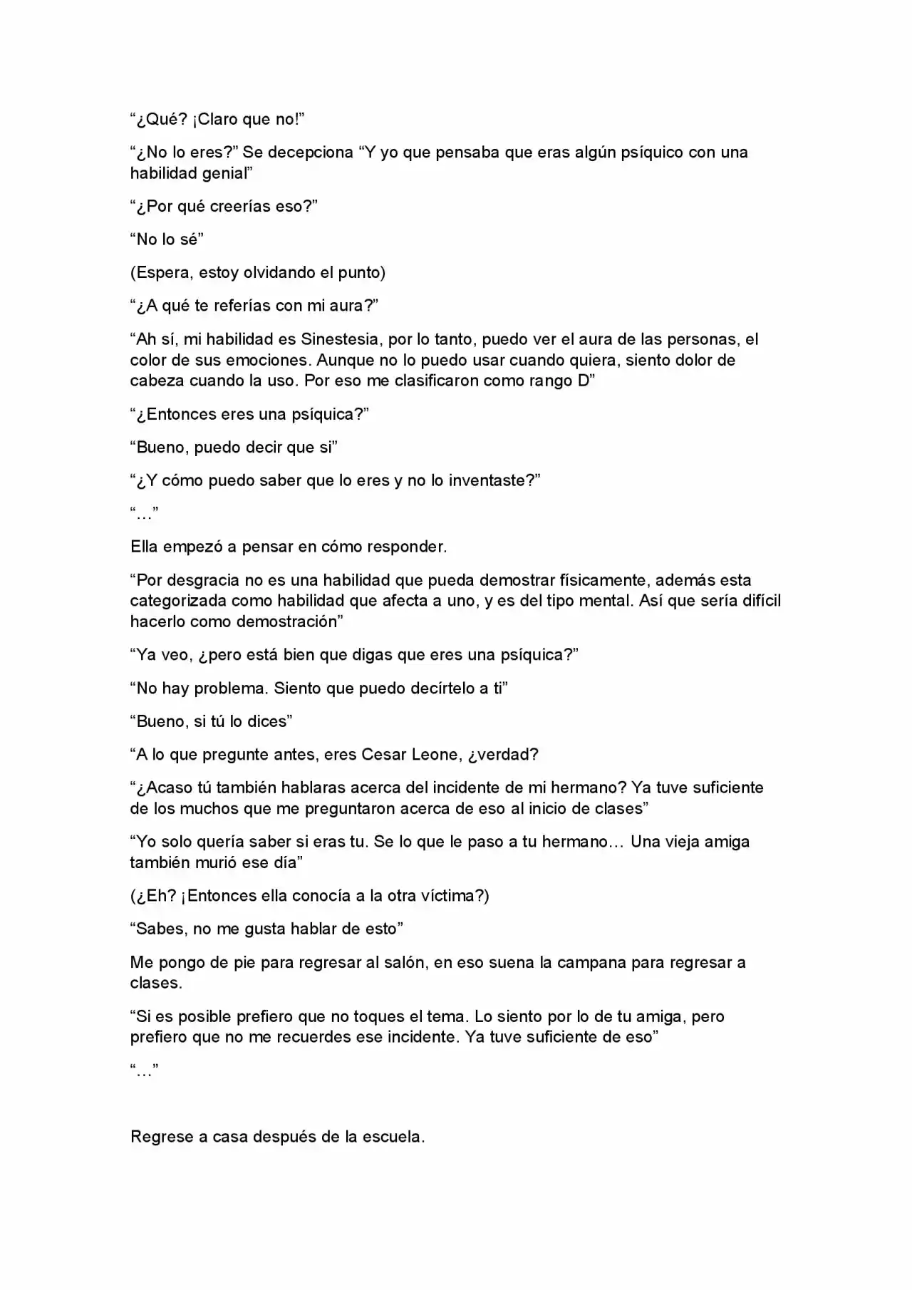 Lo Que Quedo Atrás (Novela) - Capítulo 2 - Página 7 - LectorTMOo