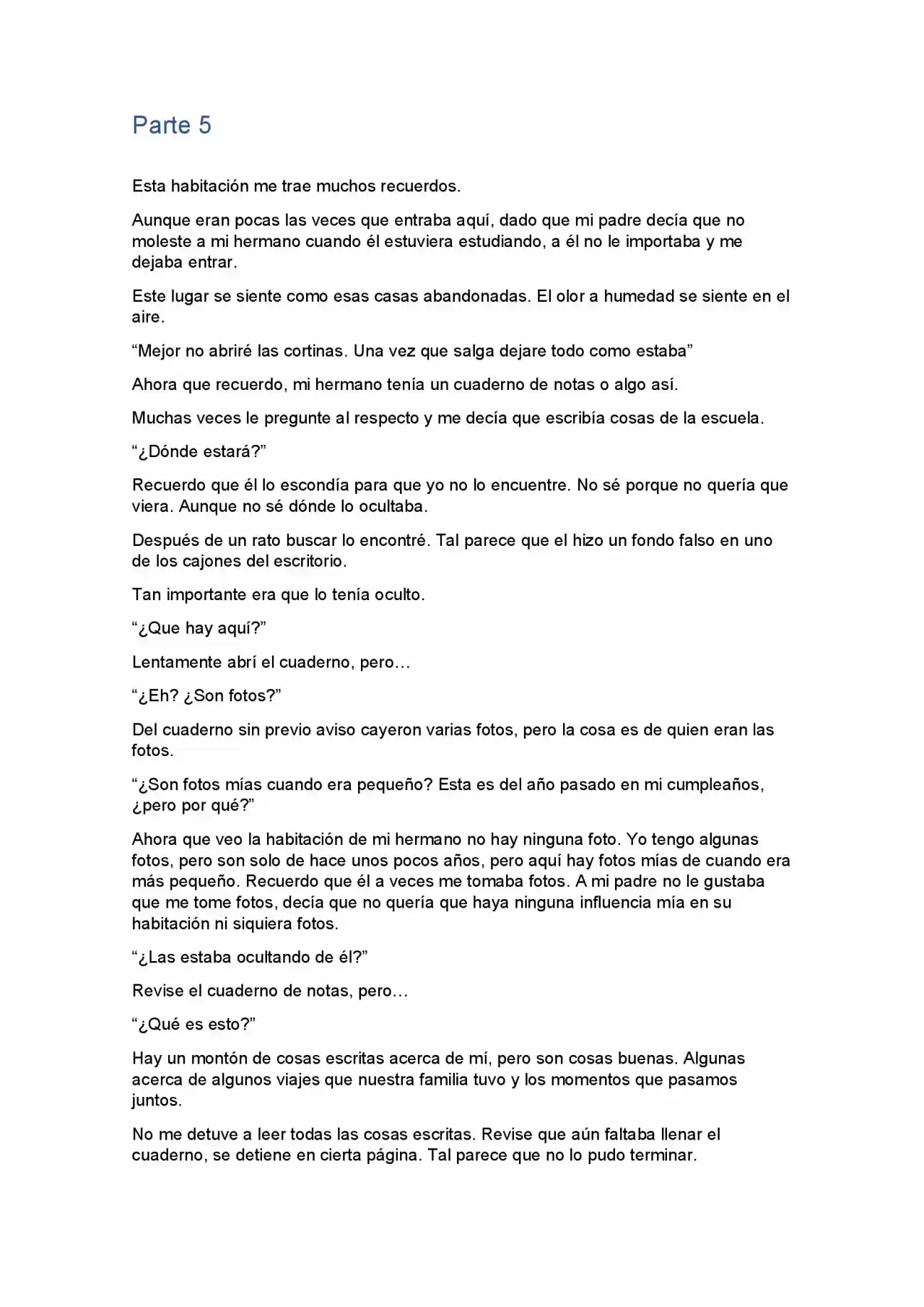 Lo Que Quedo Atrás (Novela) - Capítulo 2 - Página 14 - LectorTMOo