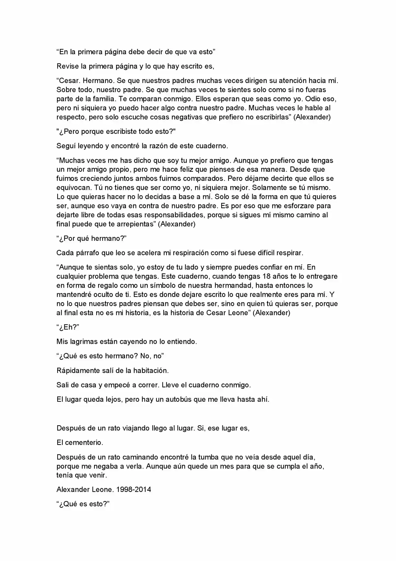 Lo Que Quedo Atrás (Novela) - Capítulo 2 - Página 15 - LectorTMOo