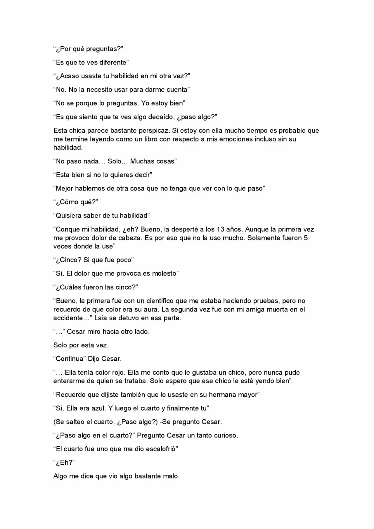 Lo Que Quedo Atrás (Novela) - Capítulo 3 - Página 8 - LectorTMOo