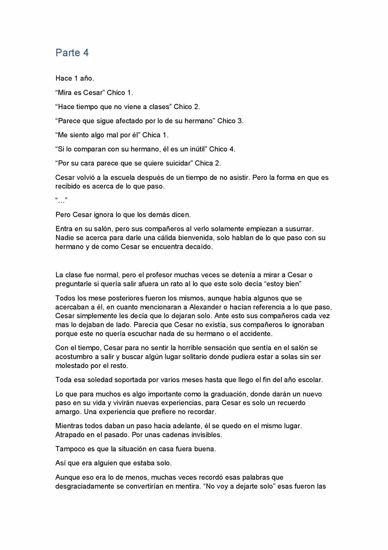 Lo Que Quedo Atrás (Novela) - Capítulo 3 - Página 10 - LectorTMOo