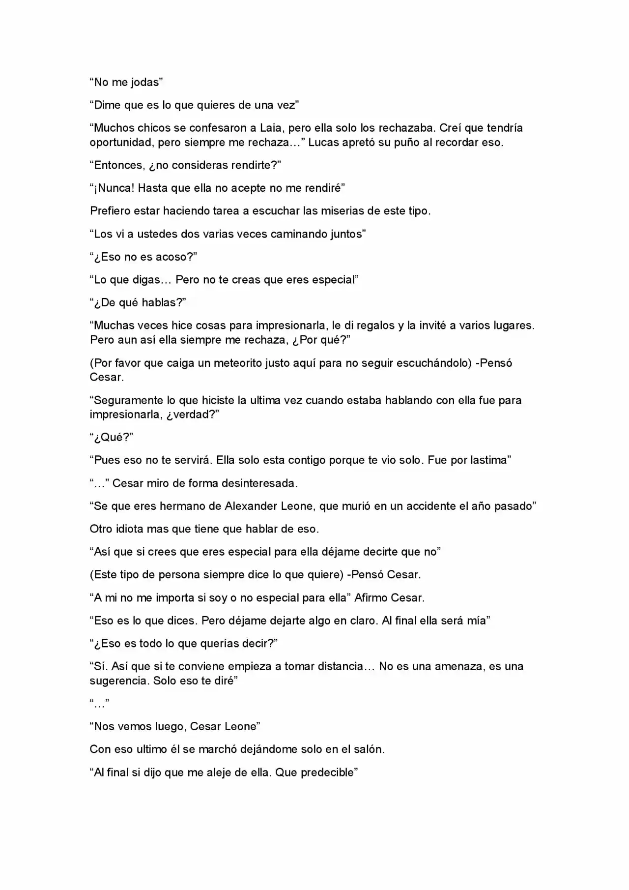 Lo Que Quedo Atrás (Novela) - Capítulo 3 - Página 14 - LectorTMOo