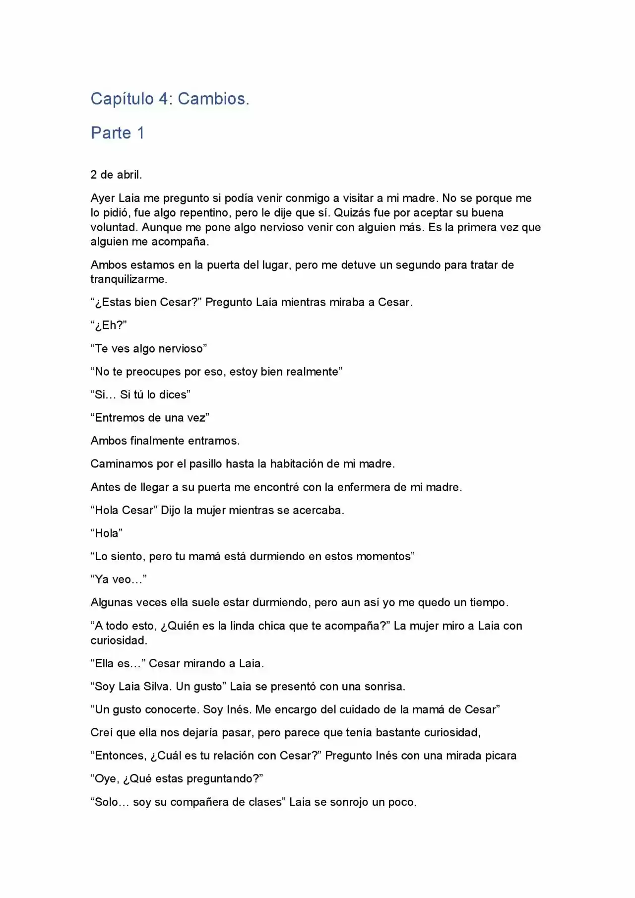 Lo Que Quedo Atrás (Novela) - Capítulo 4 - Página 2 - LectorTMOo