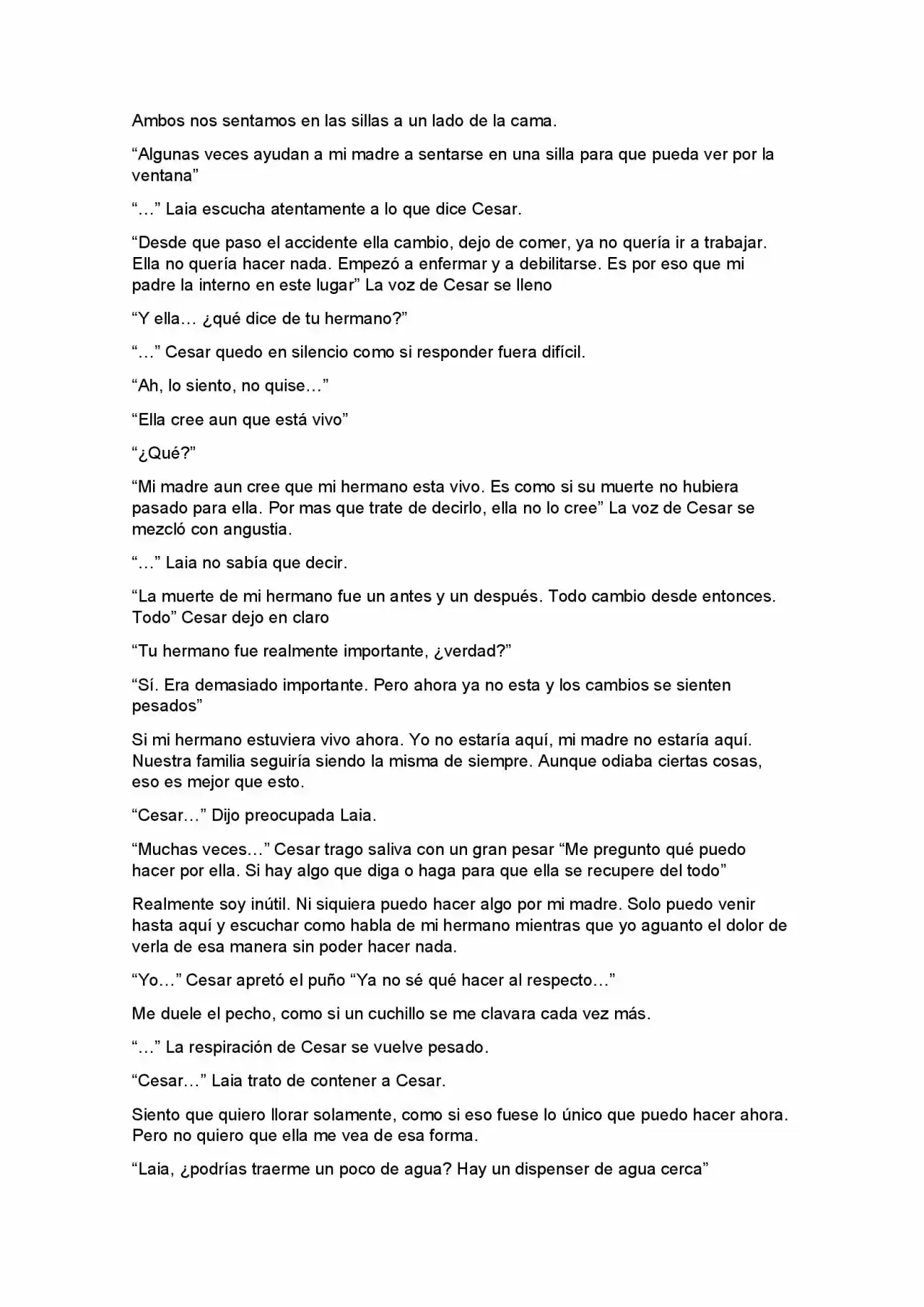 Lo Que Quedo Atrás (Novela) - Capítulo 4 - Página 4 - LectorTMOo