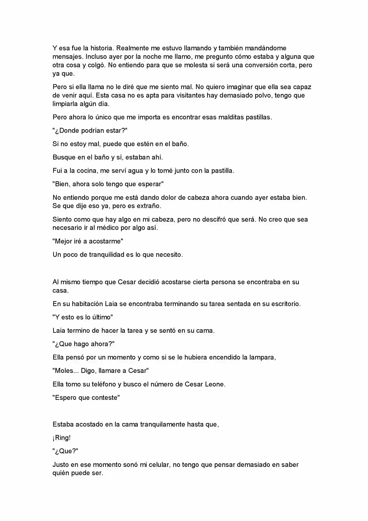 Lo Que Quedo Atrás (Novela) - Capítulo 4 - Página 15 - LectorTMOo