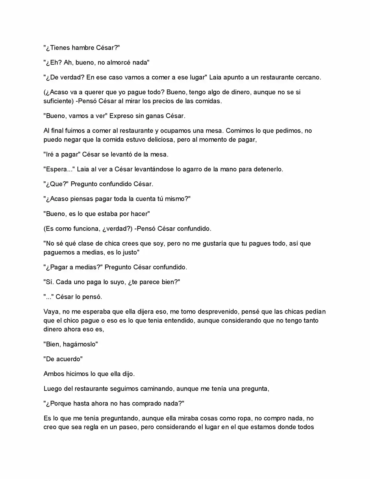 Lo Que Quedo Atrás (Novela) - Capítulo 5 - Página 5 - LectorTMOo