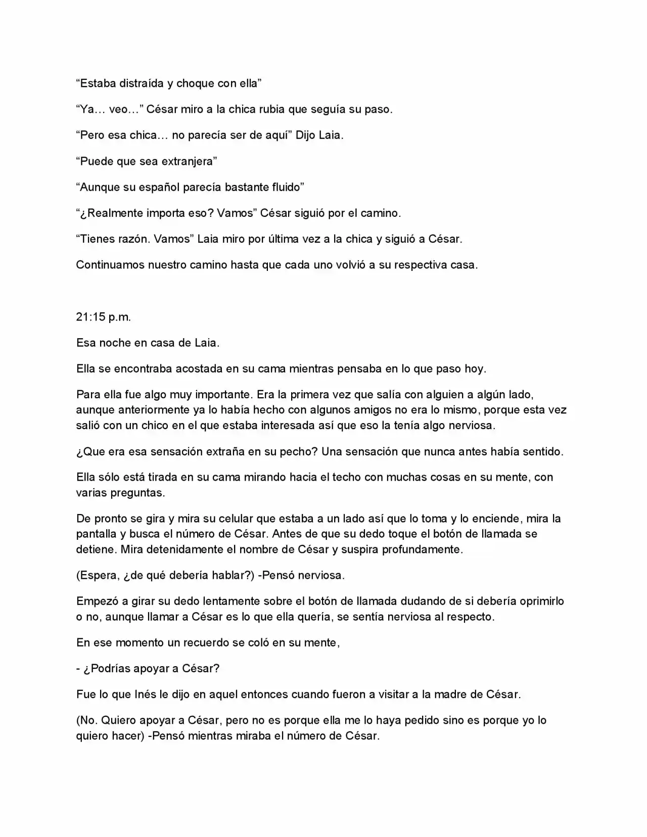 Lo Que Quedo Atrás (Novela) - Capítulo 5 - Página 8 - LectorTMOo