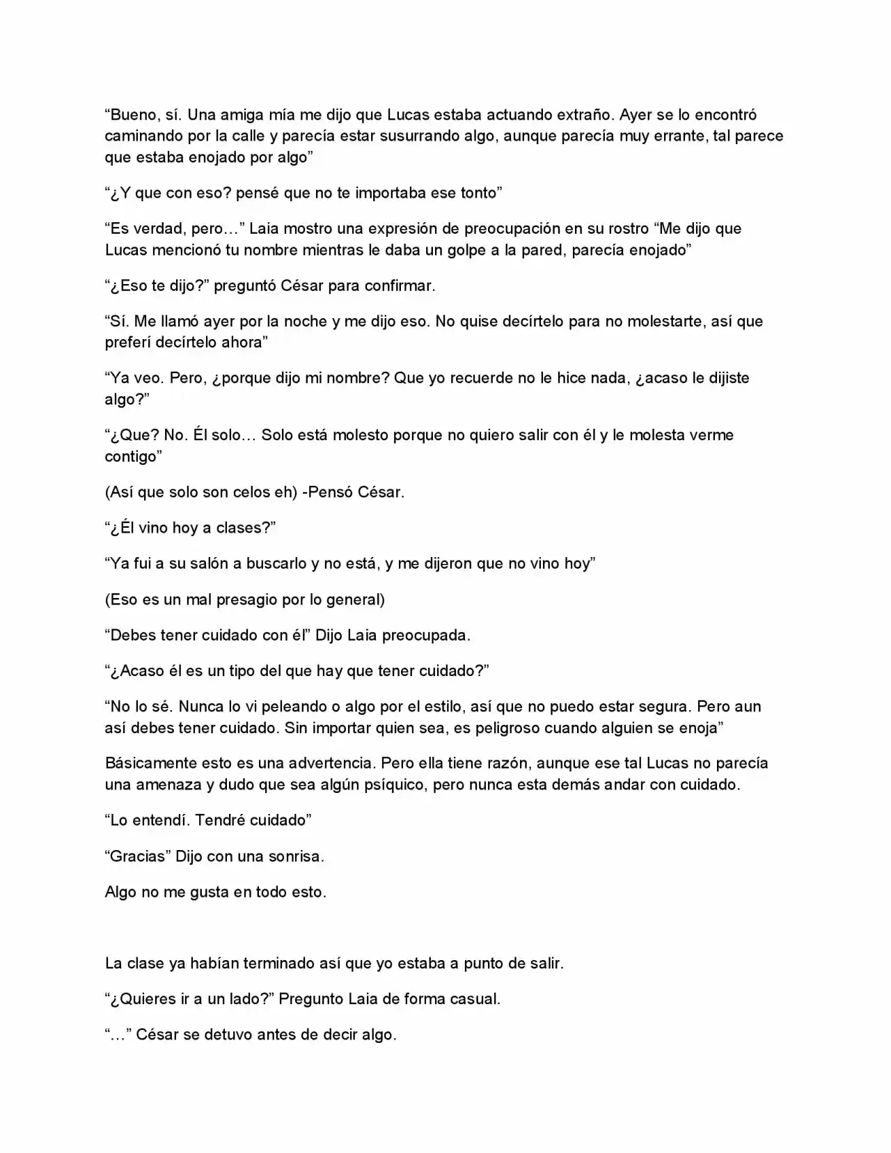 Lo Que Quedo Atrás (Novela) - Capítulo 5 - Página 13 - LectorTMOo