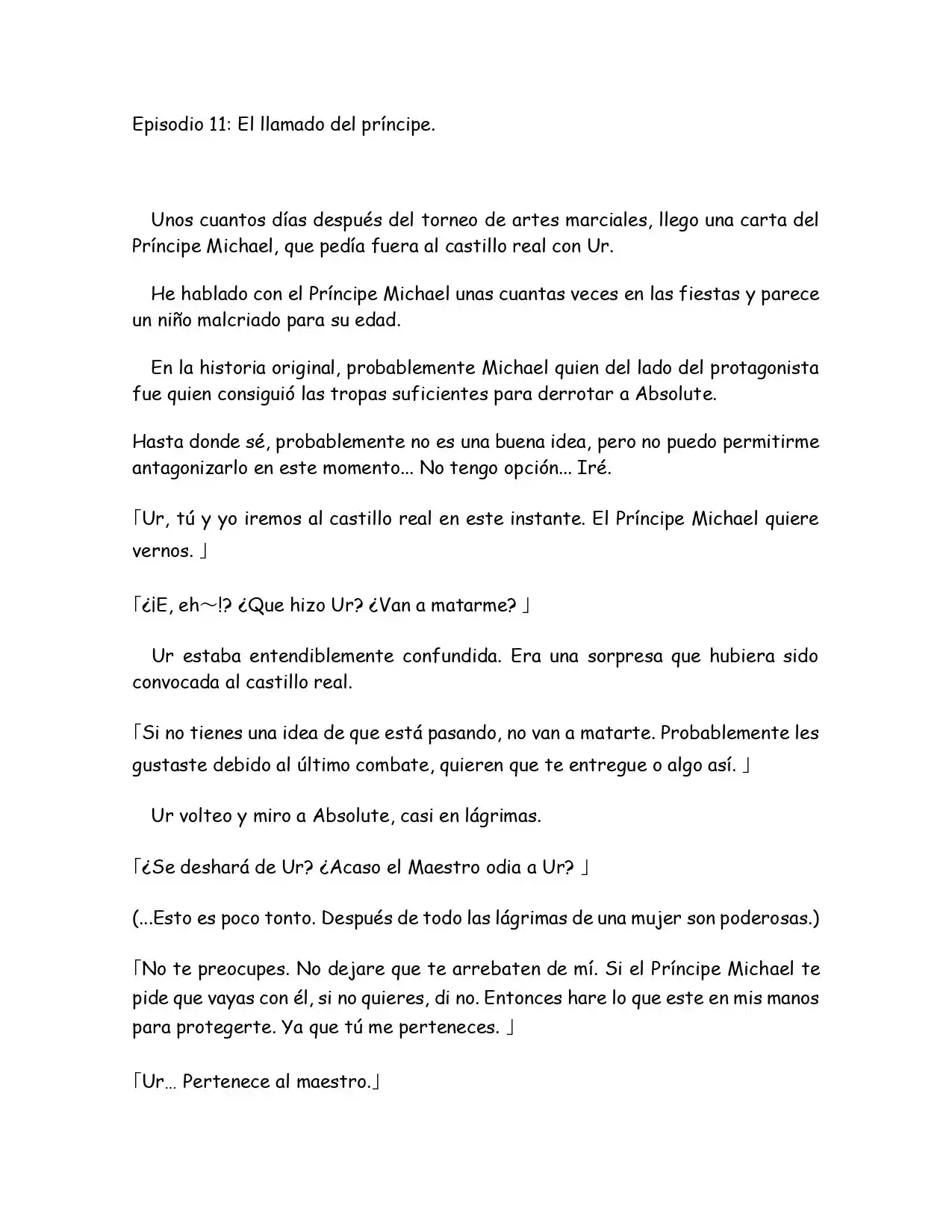 Lo Que Se Necesita Como Un Villano De La Nobleza (Novela) - Capítulo 11 - Página 1 - LectorTMOo