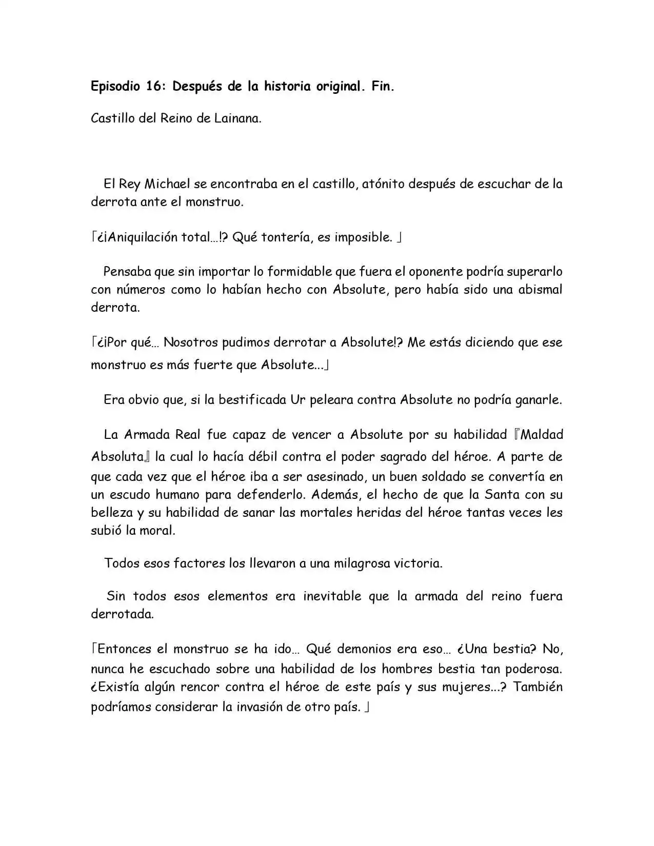 Lo Que Se Necesita Como Un Villano De La Nobleza (Novela) - Capítulo 16 - Página 1 - LectorTMOo