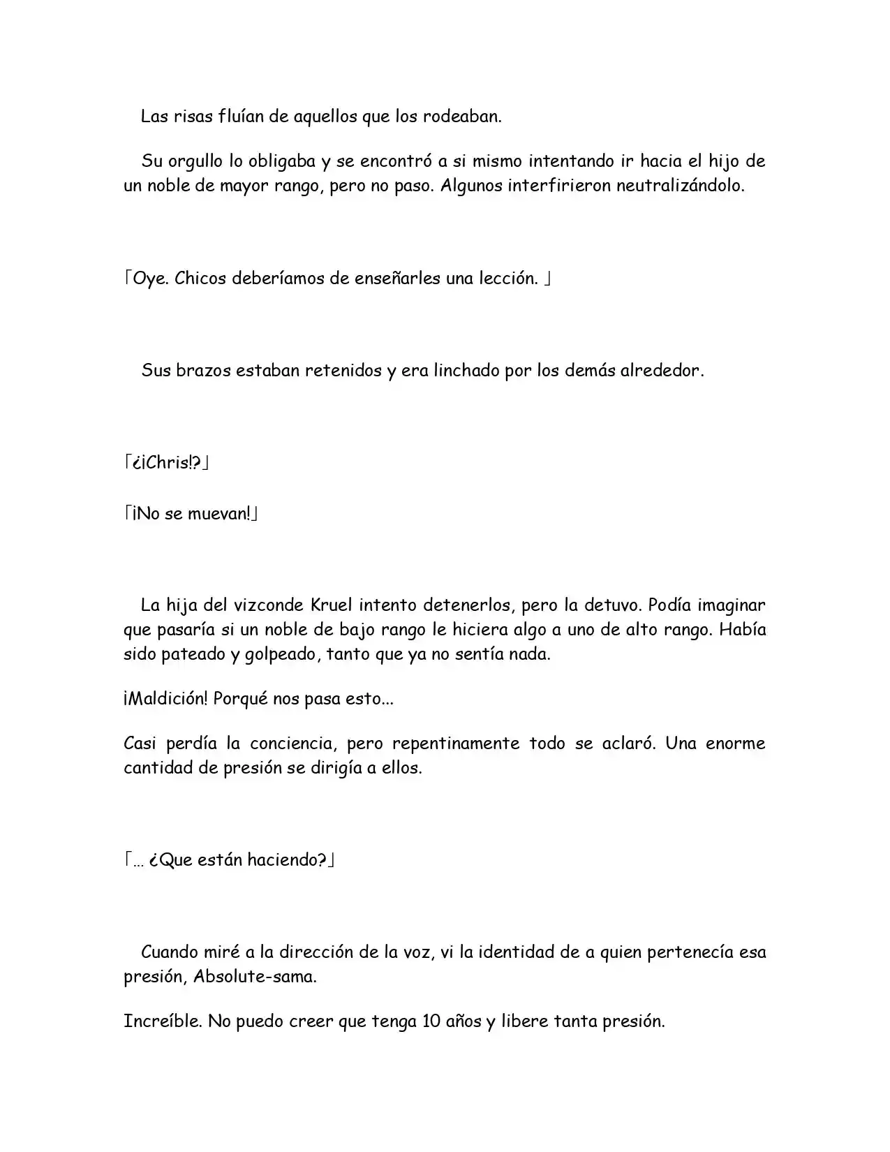 Lo Que Se Necesita Como Un Villano De La Nobleza (Novela) - Capítulo 4 - Página 3 - LectorTMOo