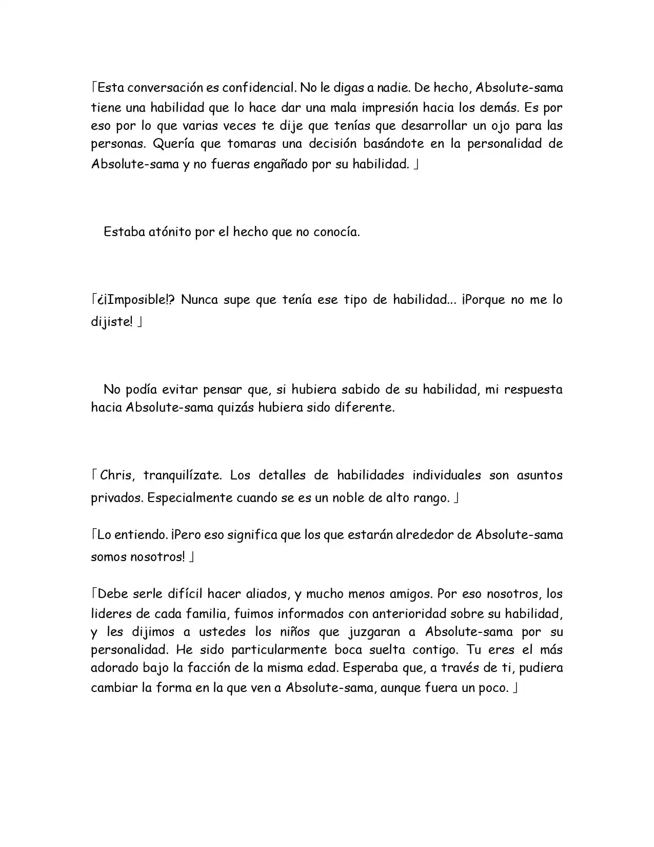 Lo Que Se Necesita Como Un Villano De La Nobleza (Novela) - Capítulo 4 - Página 8 - LectorTMOo