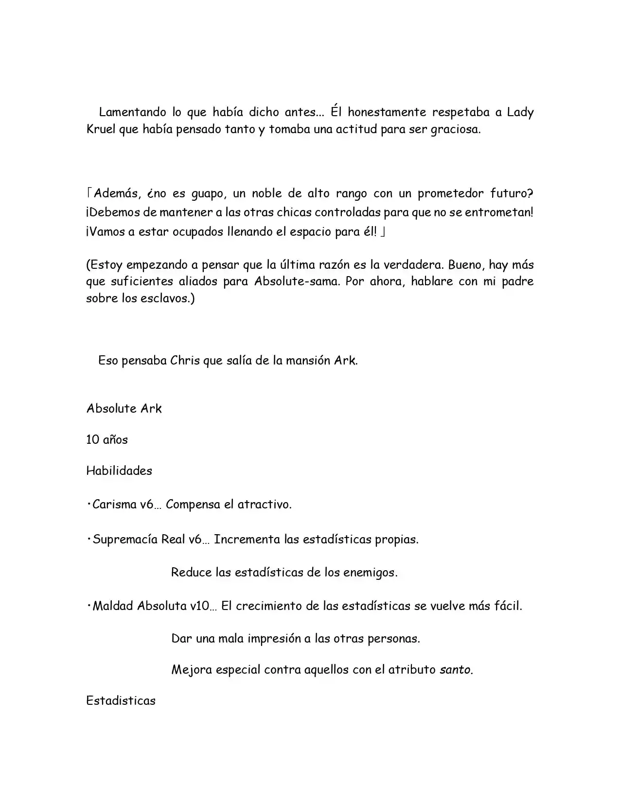 Lo Que Se Necesita Como Un Villano De La Nobleza (Novela) - Capítulo 5 - Página 6 - LectorTMOo