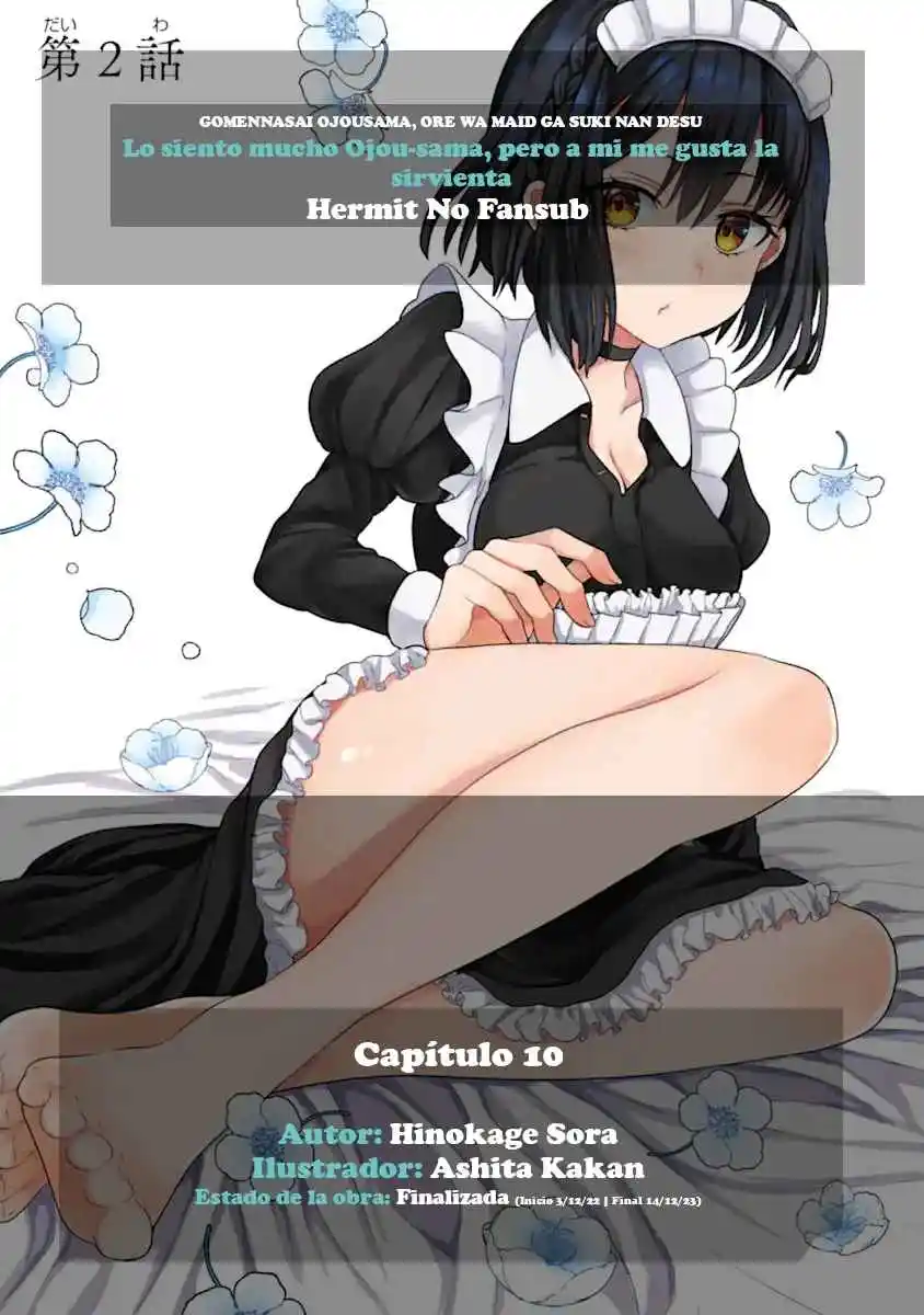 Lo Siento Mucho Ojou Sama, Pero A Mí Me Gusta La Sirvienta - Capítulo 10 - Página 1 - LectorTMOo