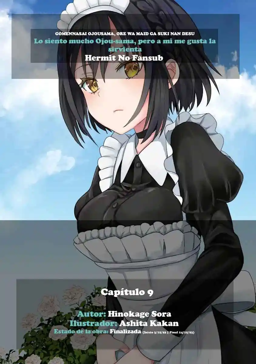 Lo Siento Mucho Ojou Sama, Pero A Mí Me Gusta La Sirvienta - Capítulo 9 - Página 1 - LectorTMOo