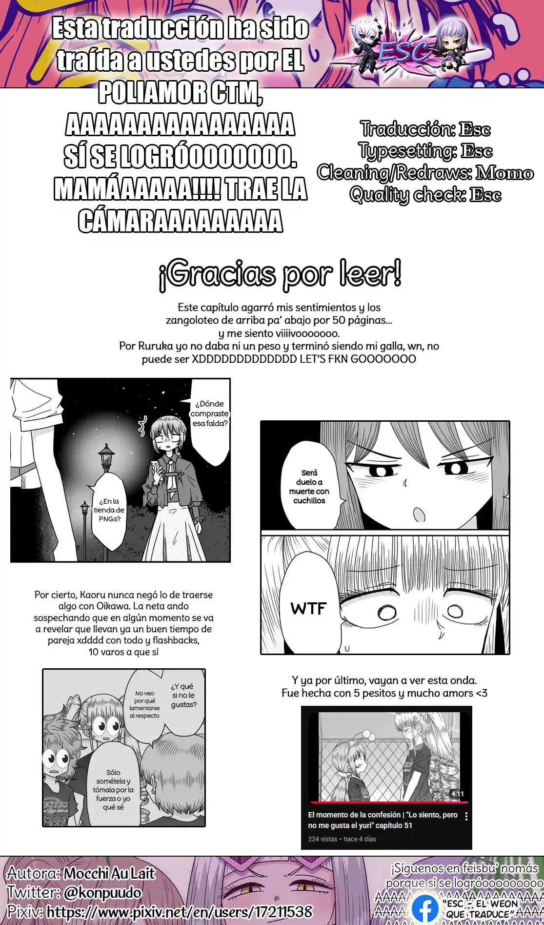 Lo Siento, Pero No Me Gusta El Yuri - Capítulo 53 - Página 51 - LectorTMOo