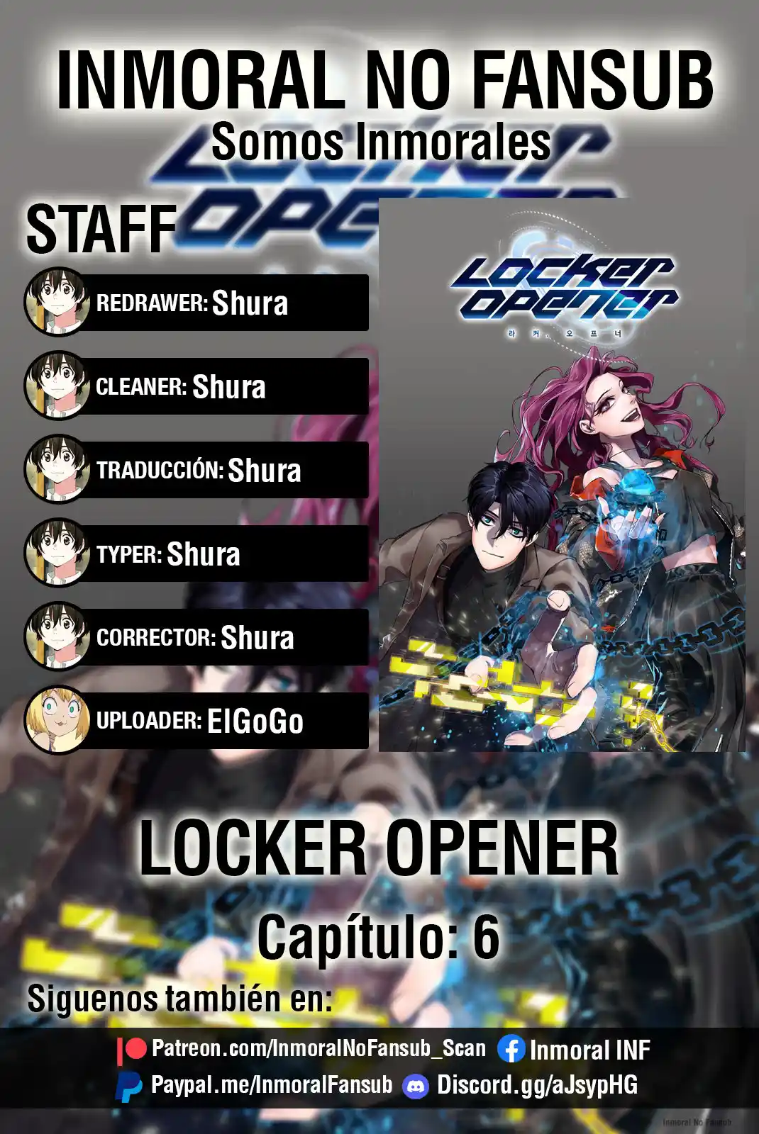 Locker & Opener - Capítulo 6 - Página 1 - LectorTMOo