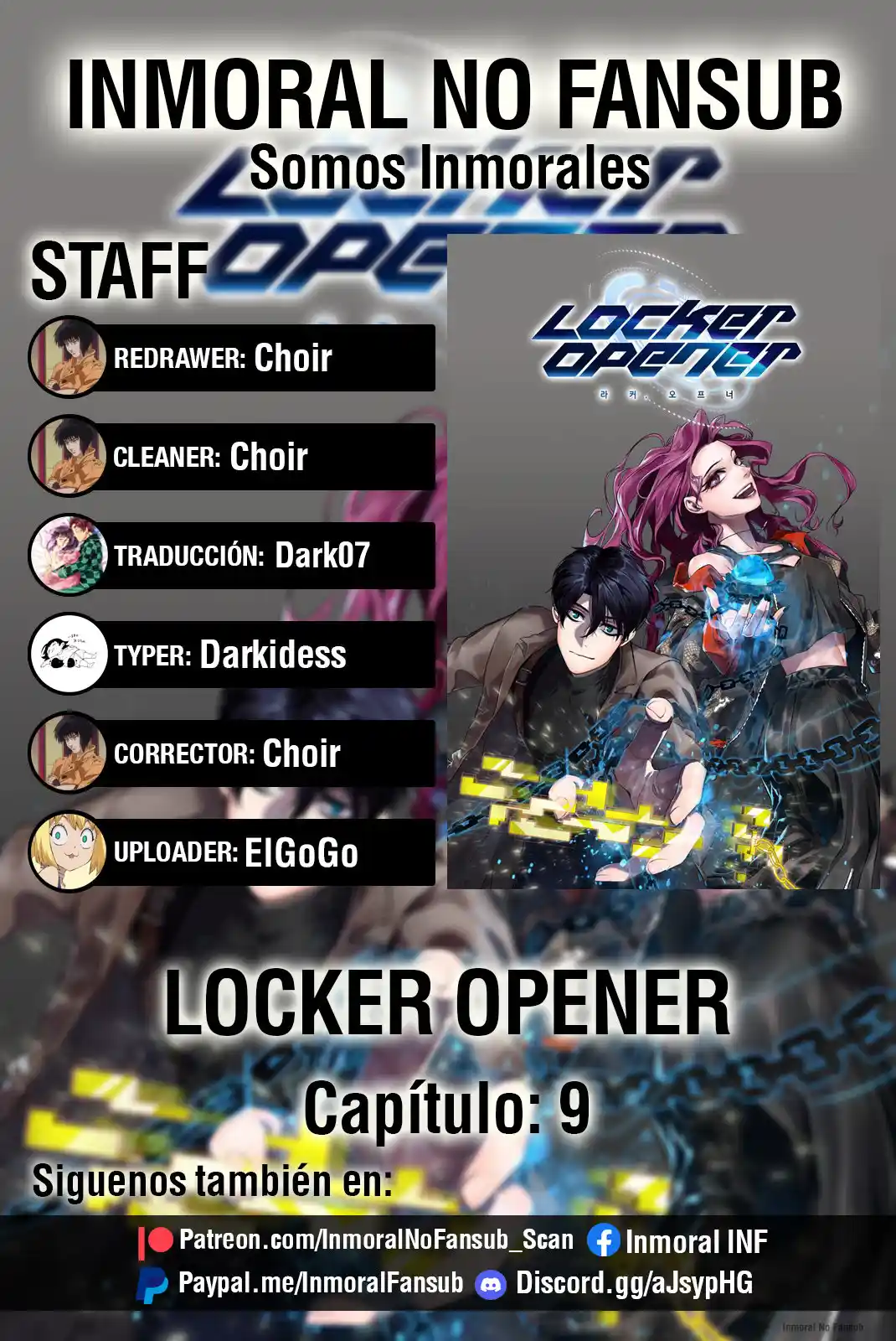 Locker & Opener - Capítulo 9 - Página 1 - LectorTMOo