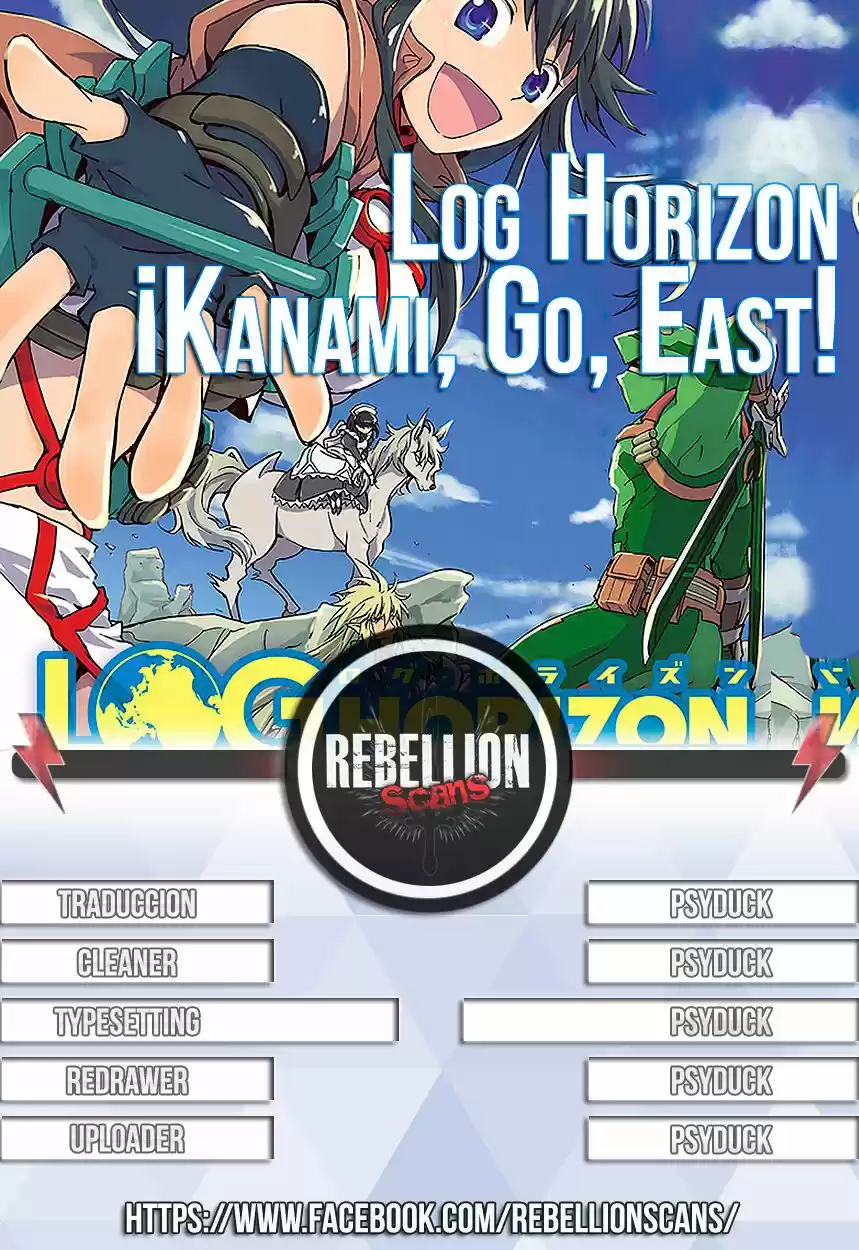 Log Horizon - Kanami, Go, East! - Capítulo 1 - Página 1 - LectorTMOo