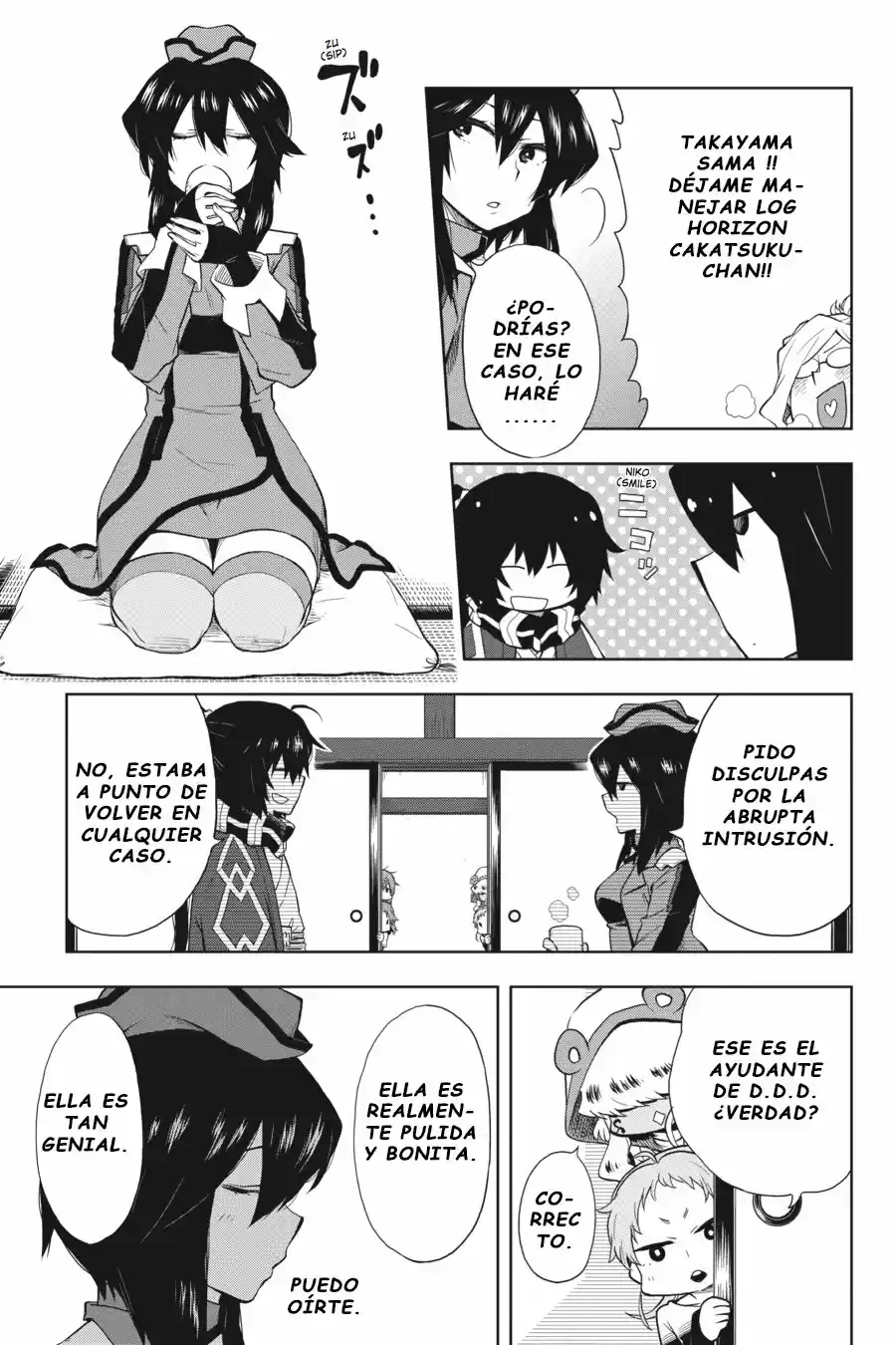 Log Horizon - Nishikaze No Ryōdan - Capítulo 29 - Página 8 - LectorTMOo