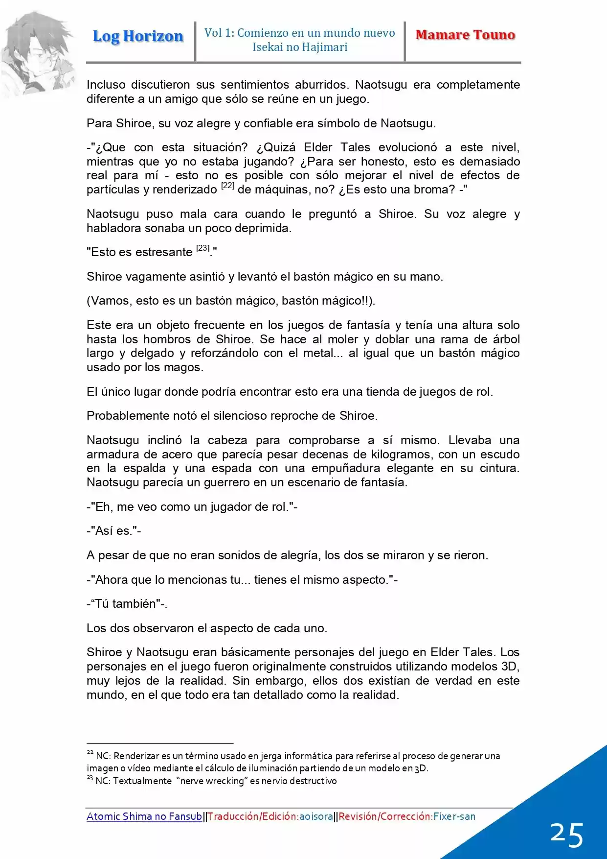 Log Horizon (Novela) - Capítulo 1 - Página 12 - LectorTMOo