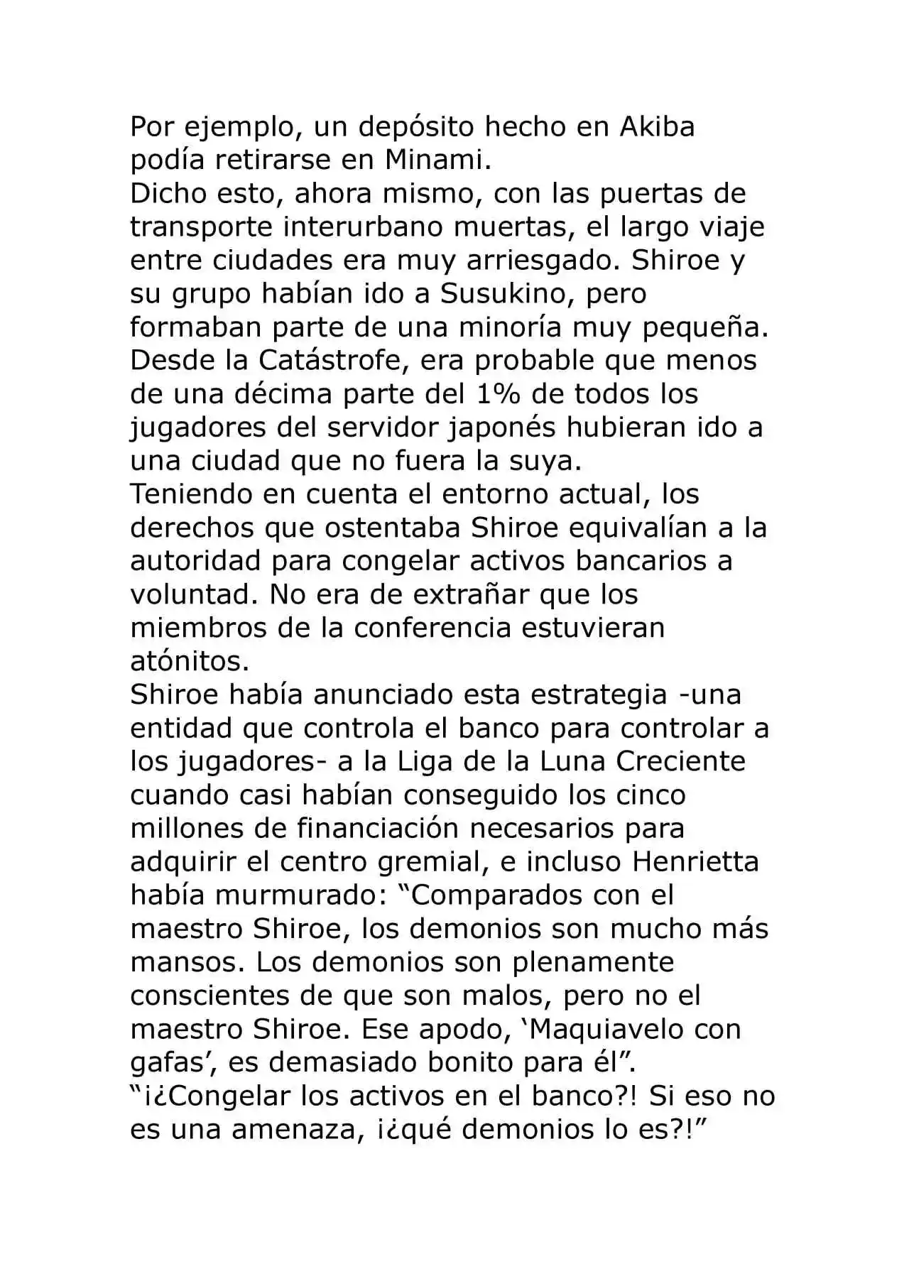 Log Horizon (Novela) - Capítulo 10 - Página 5 - LectorTMOo