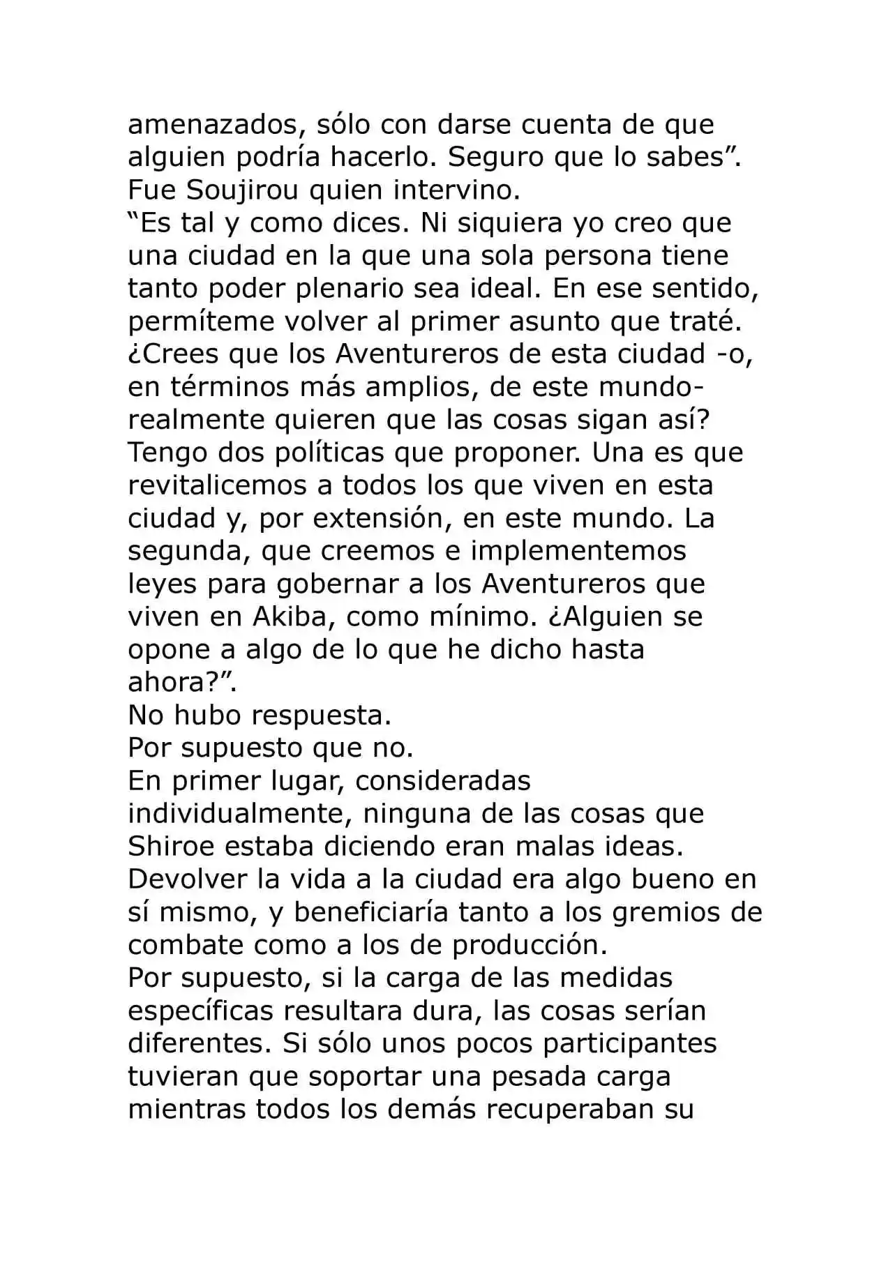 Log Horizon (Novela) - Capítulo 10 - Página 9 - LectorTMOo