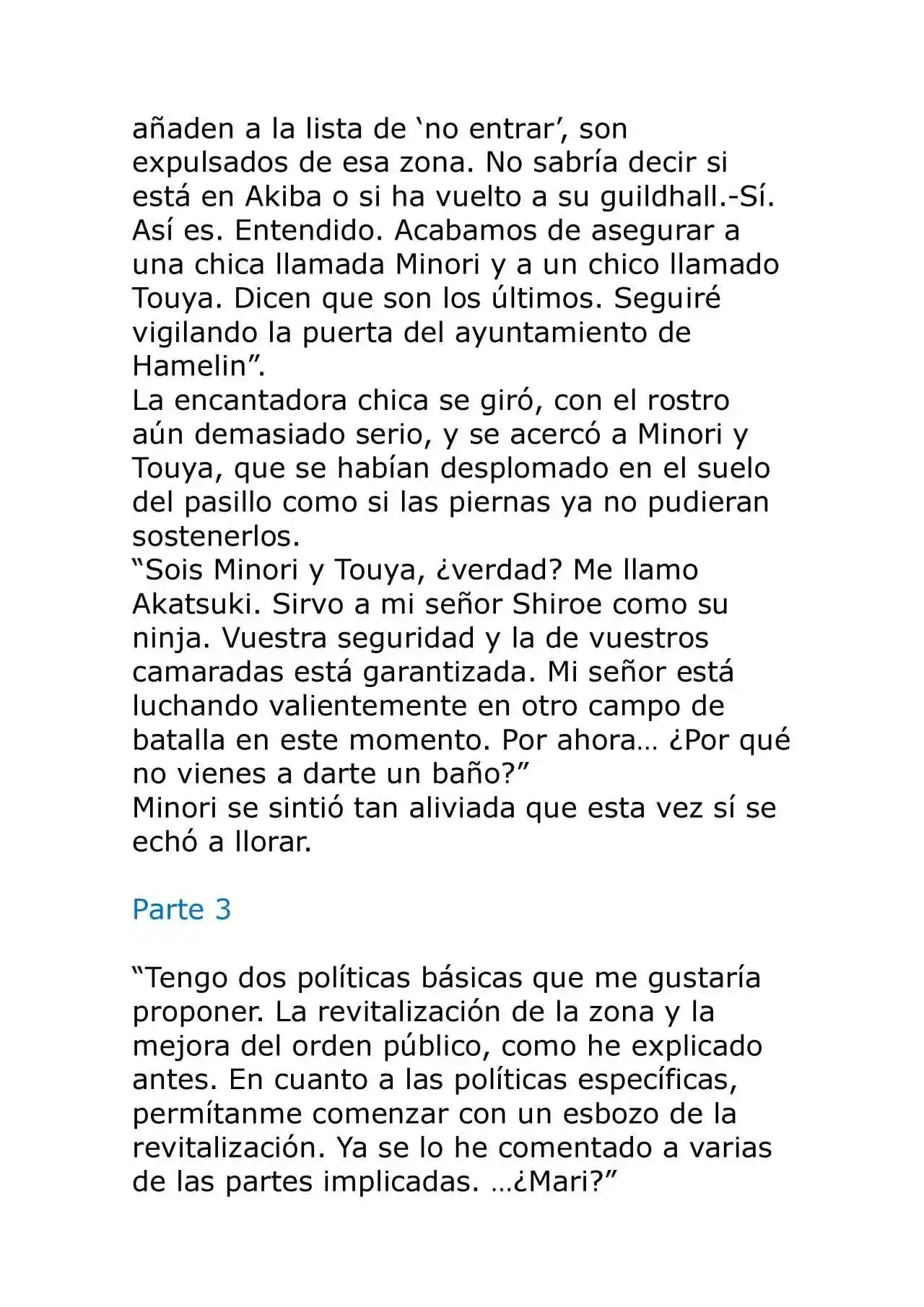 Log Horizon (Novela) - Capítulo 10 - Página 20 - LectorTMOo
