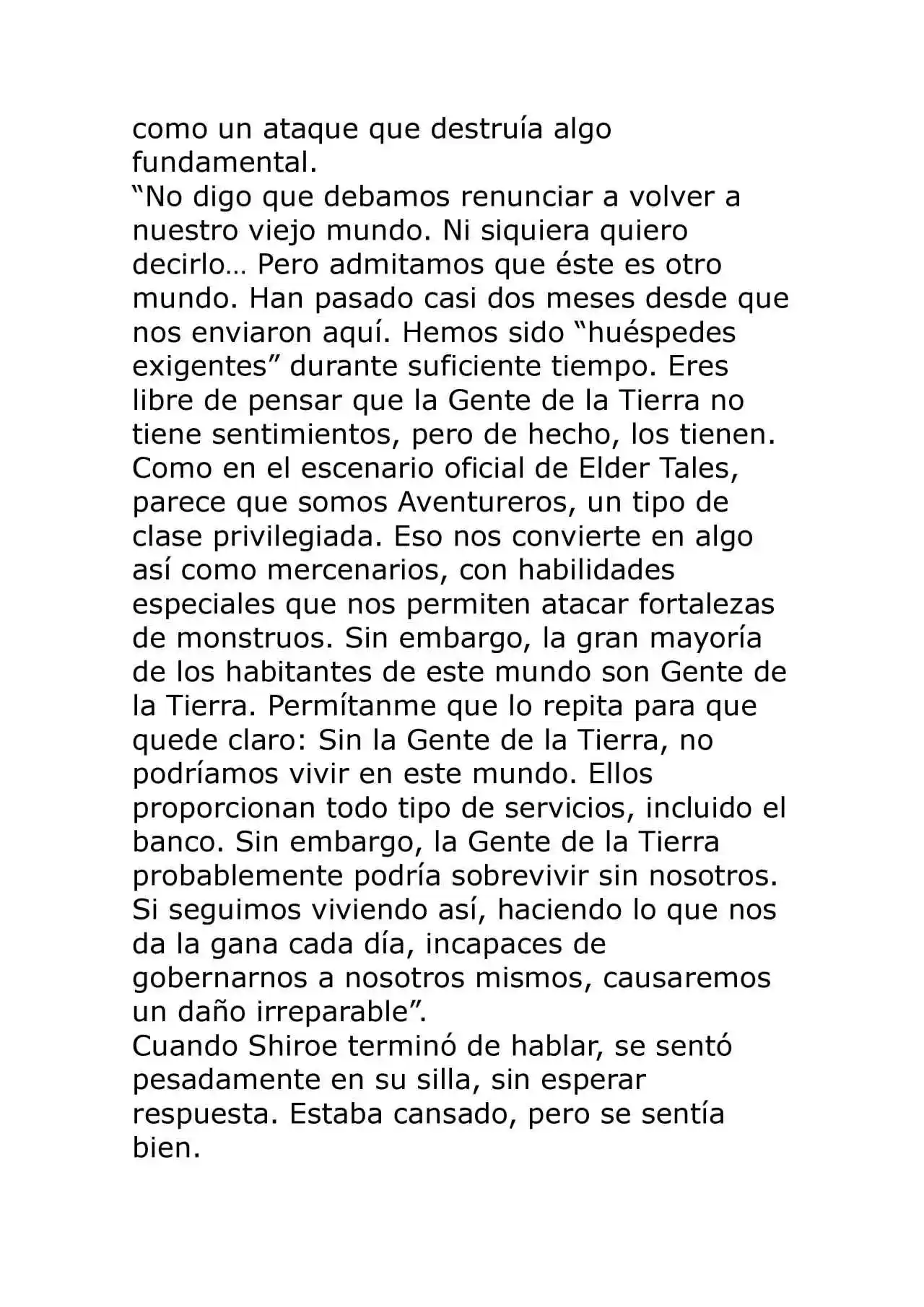 Log Horizon (Novela) - Capítulo 10 - Página 35 - LectorTMOo