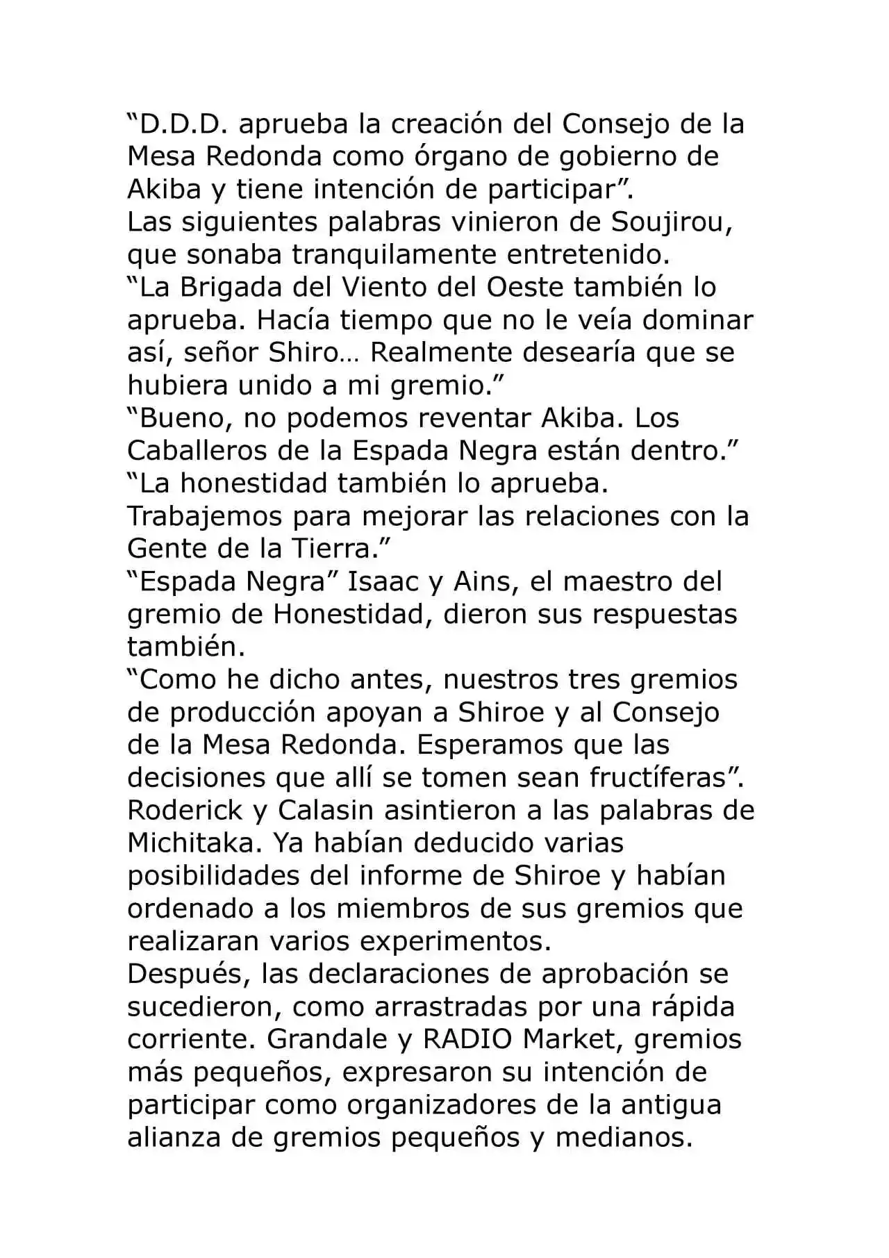 Log Horizon (Novela) - Capítulo 10 - Página 38 - LectorTMOo