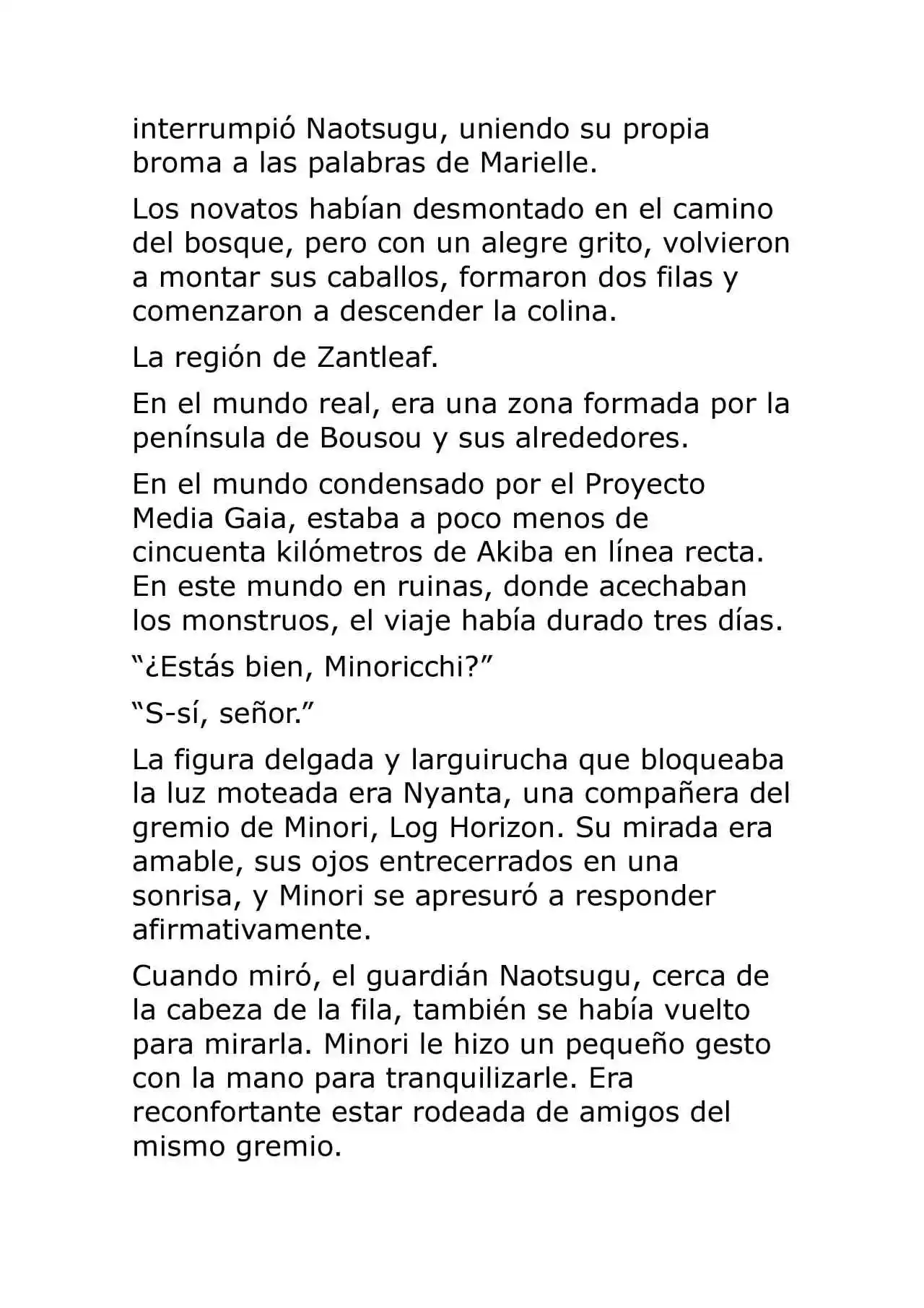 Log Horizon (Novela) - Capítulo 11 - Página 5 - LectorTMOo
