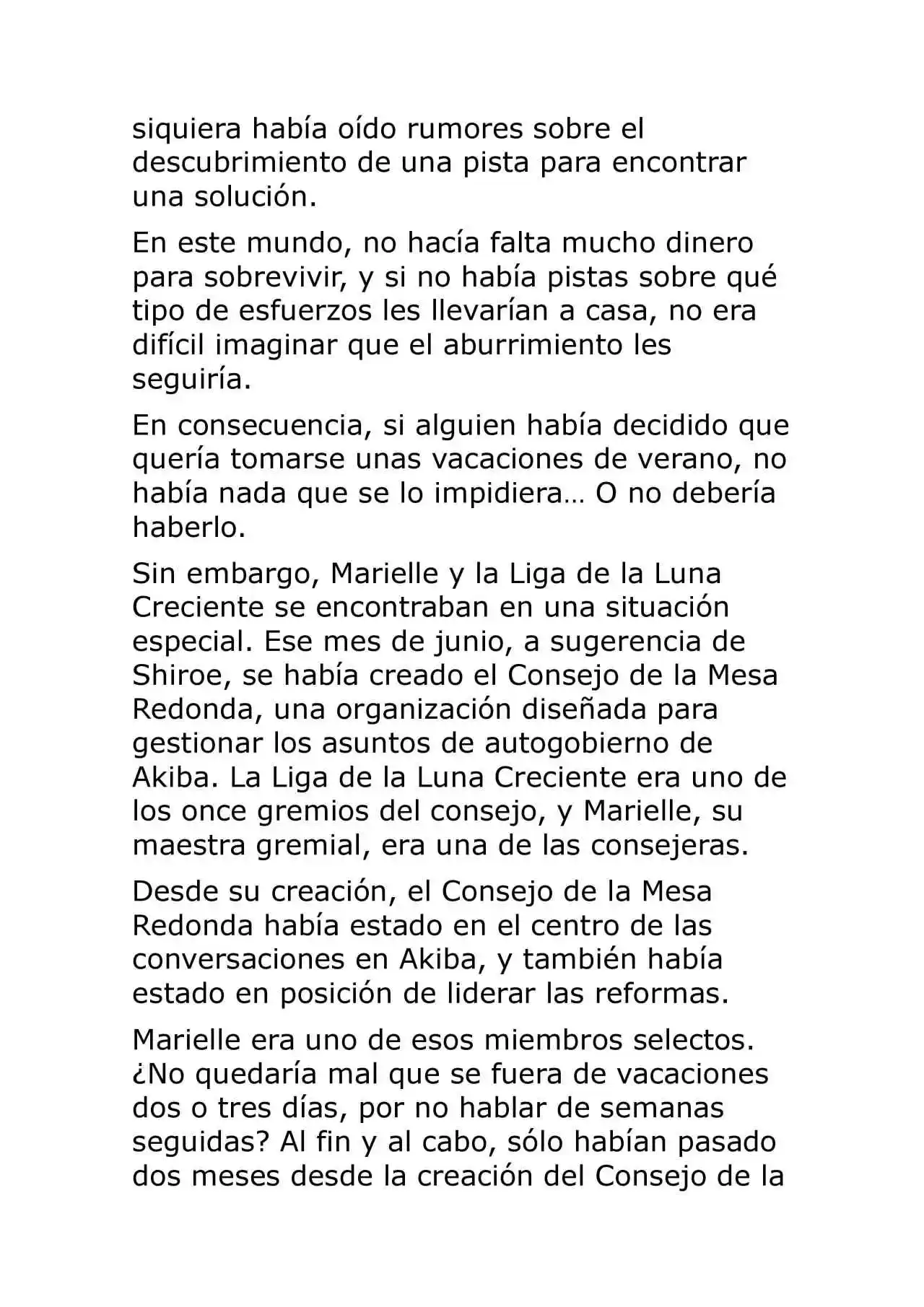 Log Horizon (Novela) - Capítulo 11 - Página 8 - LectorTMOo