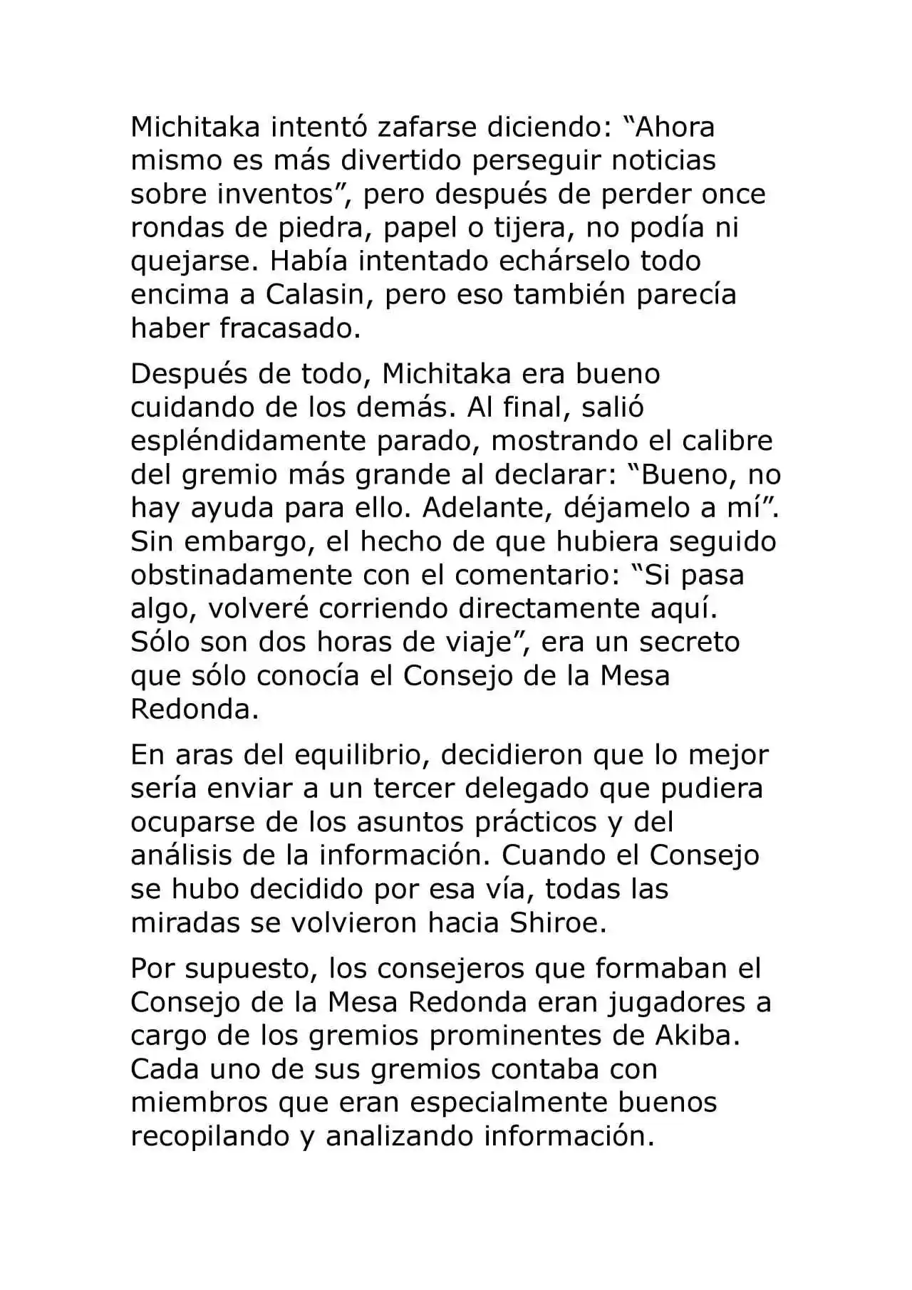 Log Horizon (Novela) - Capítulo 11 - Página 48 - LectorTMOo
