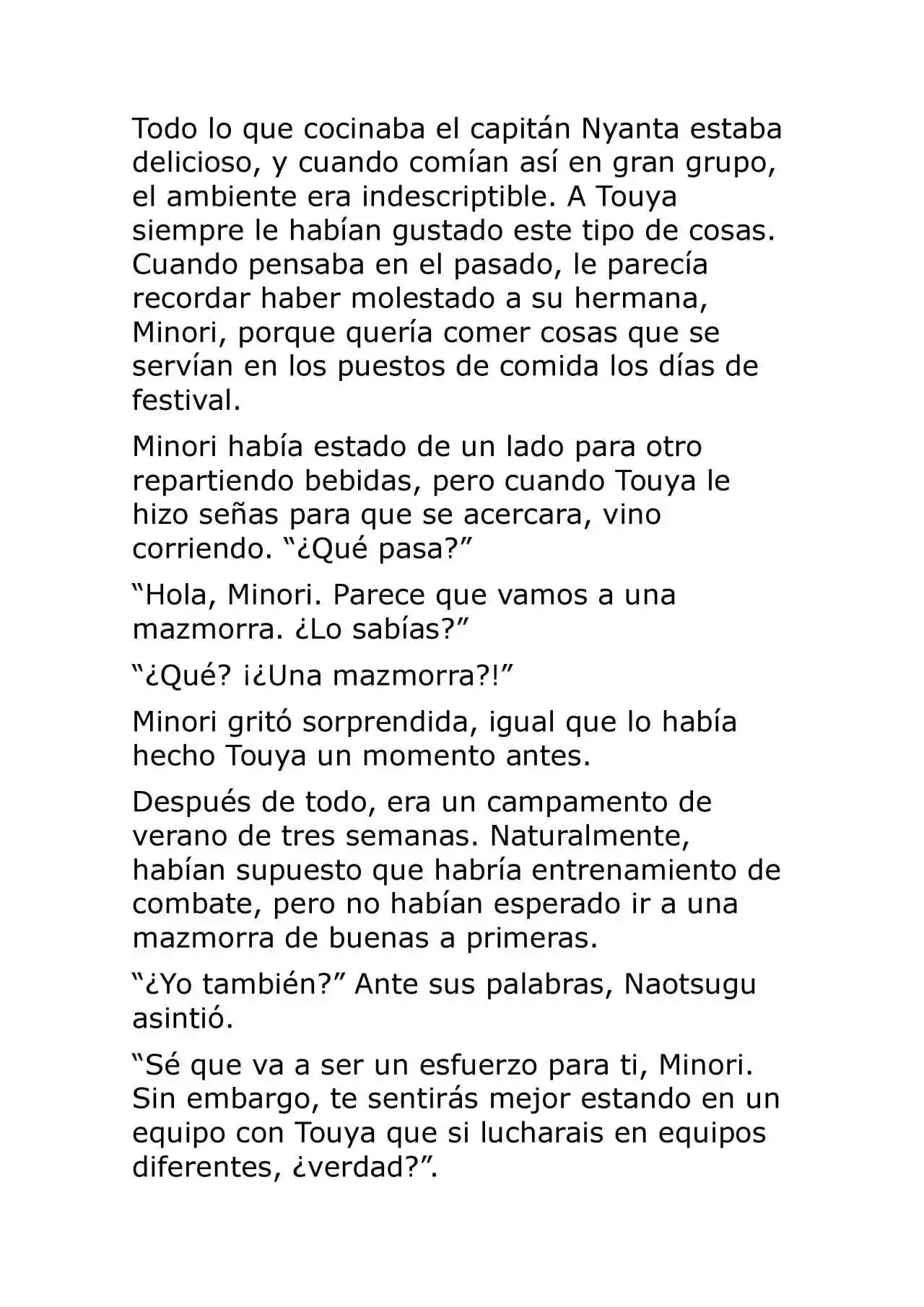 Log Horizon (Novela) - Capítulo 12 - Página 4 - LectorTMOo