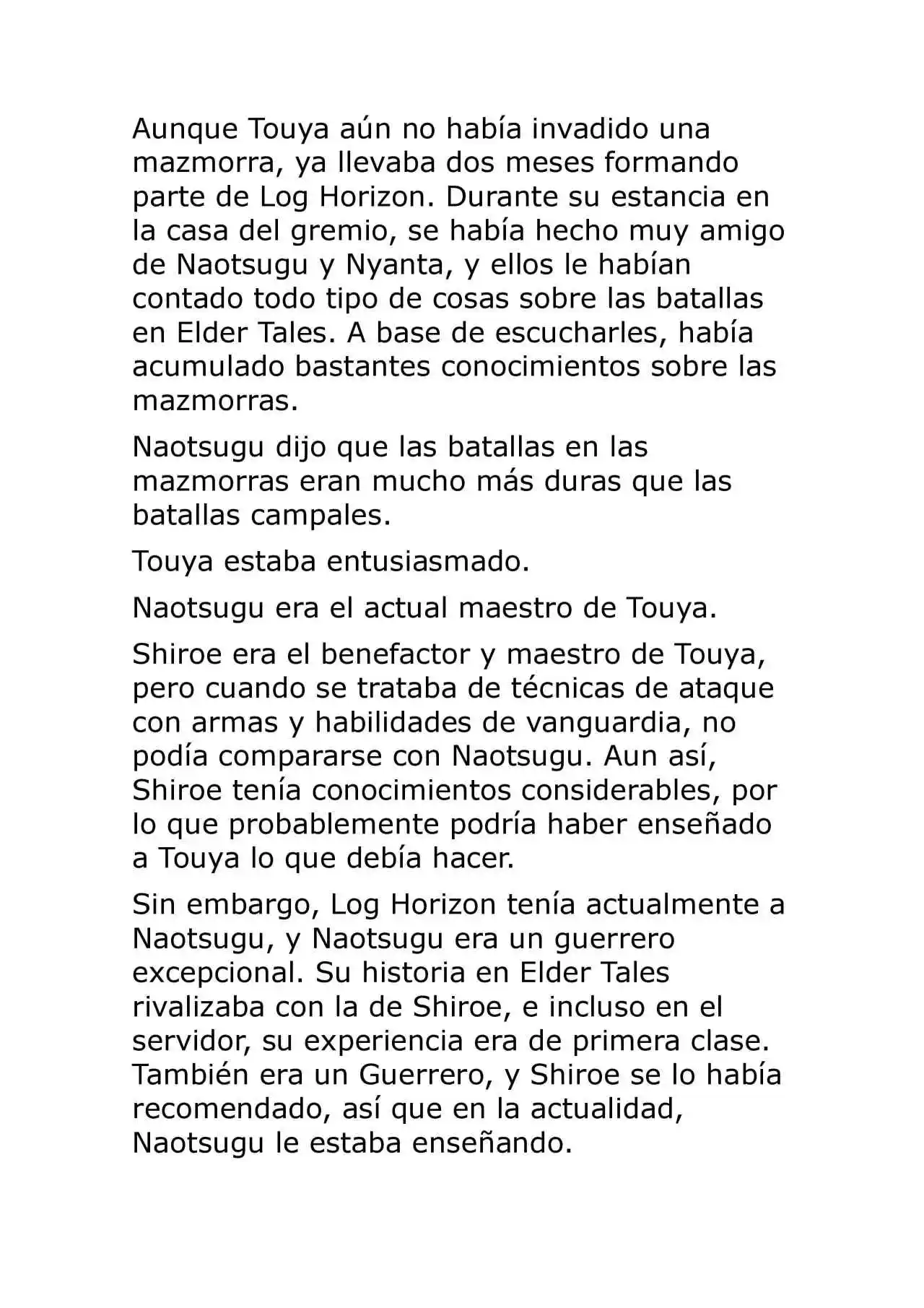 Log Horizon (Novela) - Capítulo 12 - Página 11 - LectorTMOo