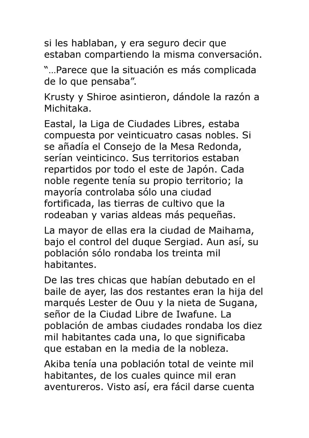 Log Horizon (Novela) - Capítulo 12 - Página 30 - LectorTMOo