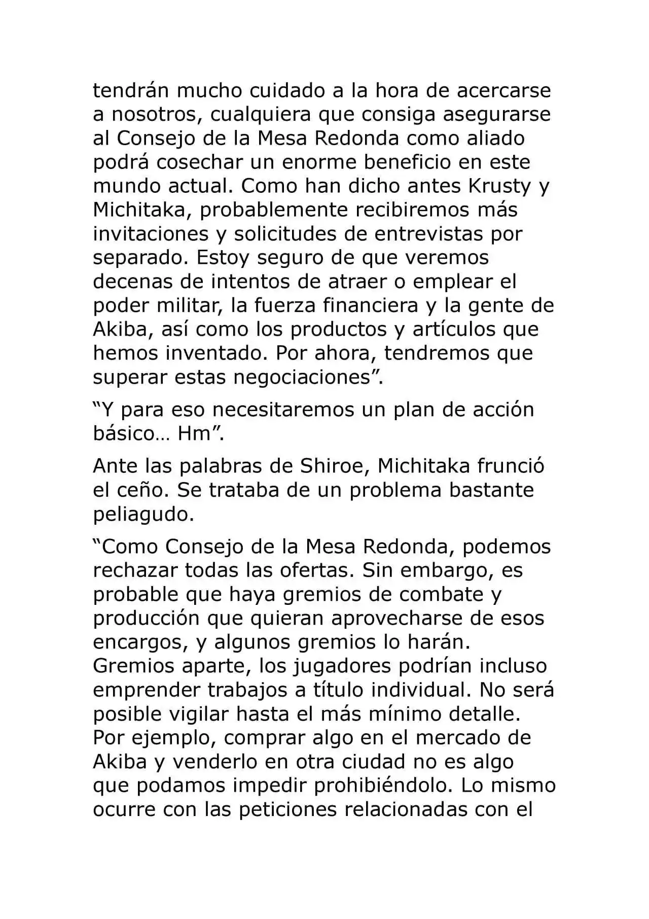 Log Horizon (Novela) - Capítulo 12 - Página 37 - LectorTMOo