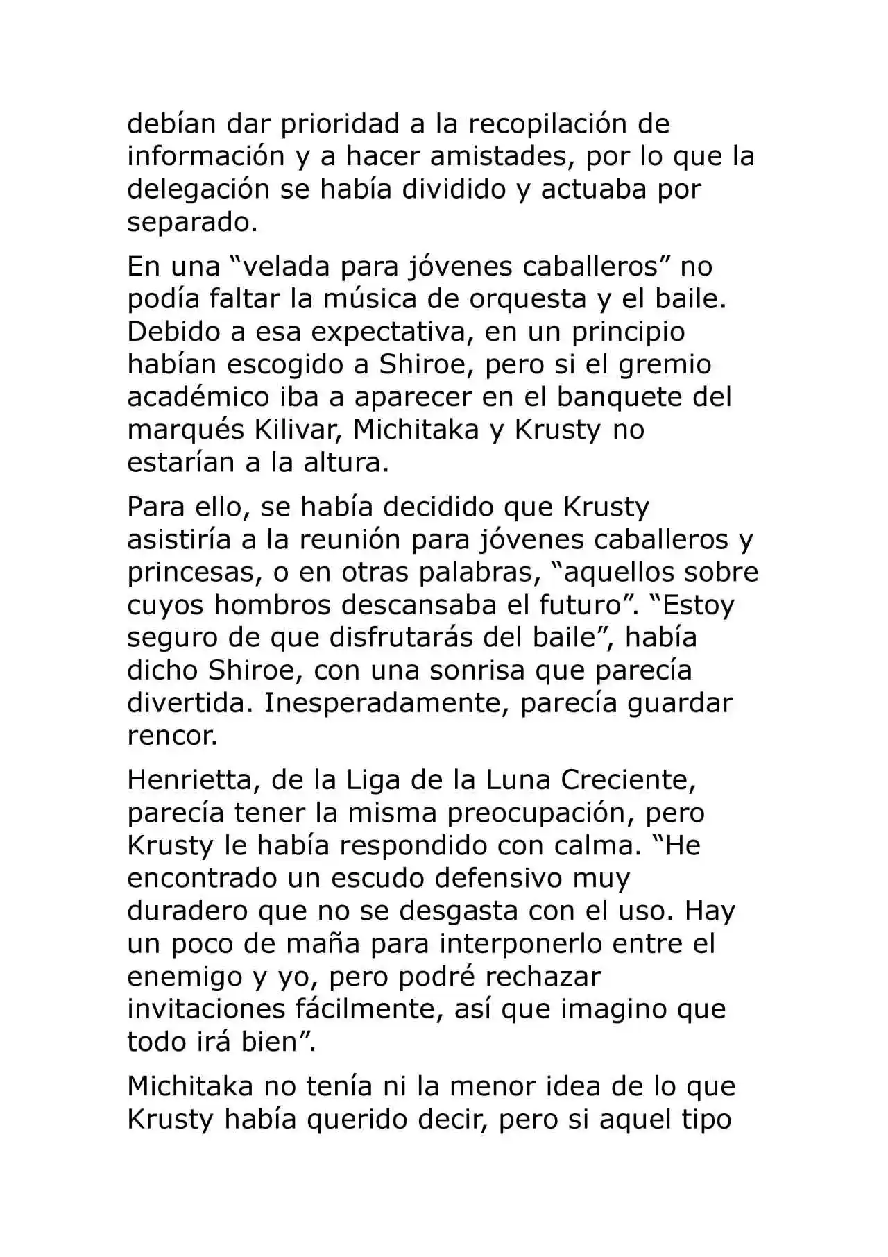 Log Horizon (Novela) - Capítulo 13 - Página 5 - LectorTMOo