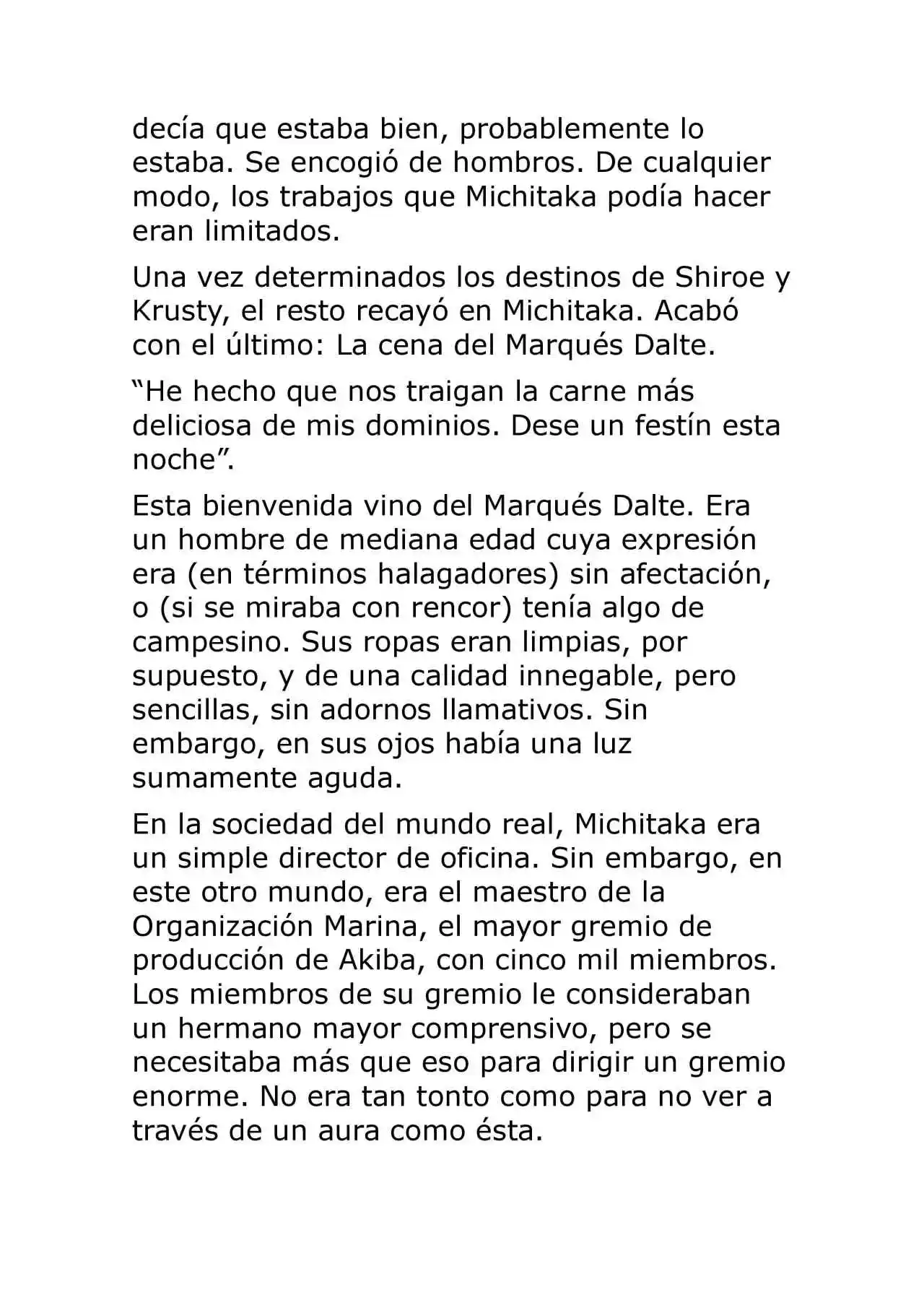 Log Horizon (Novela) - Capítulo 13 - Página 6 - LectorTMOo