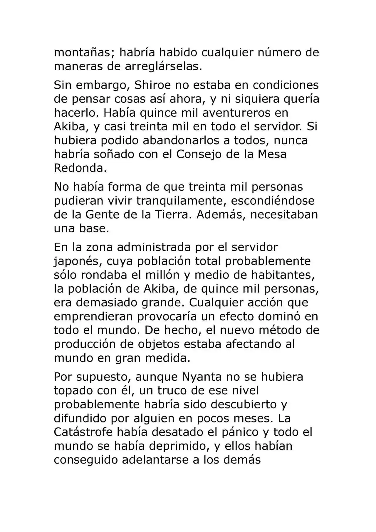 Log Horizon (Novela) - Capítulo 14 - Página 30 - LectorTMOo