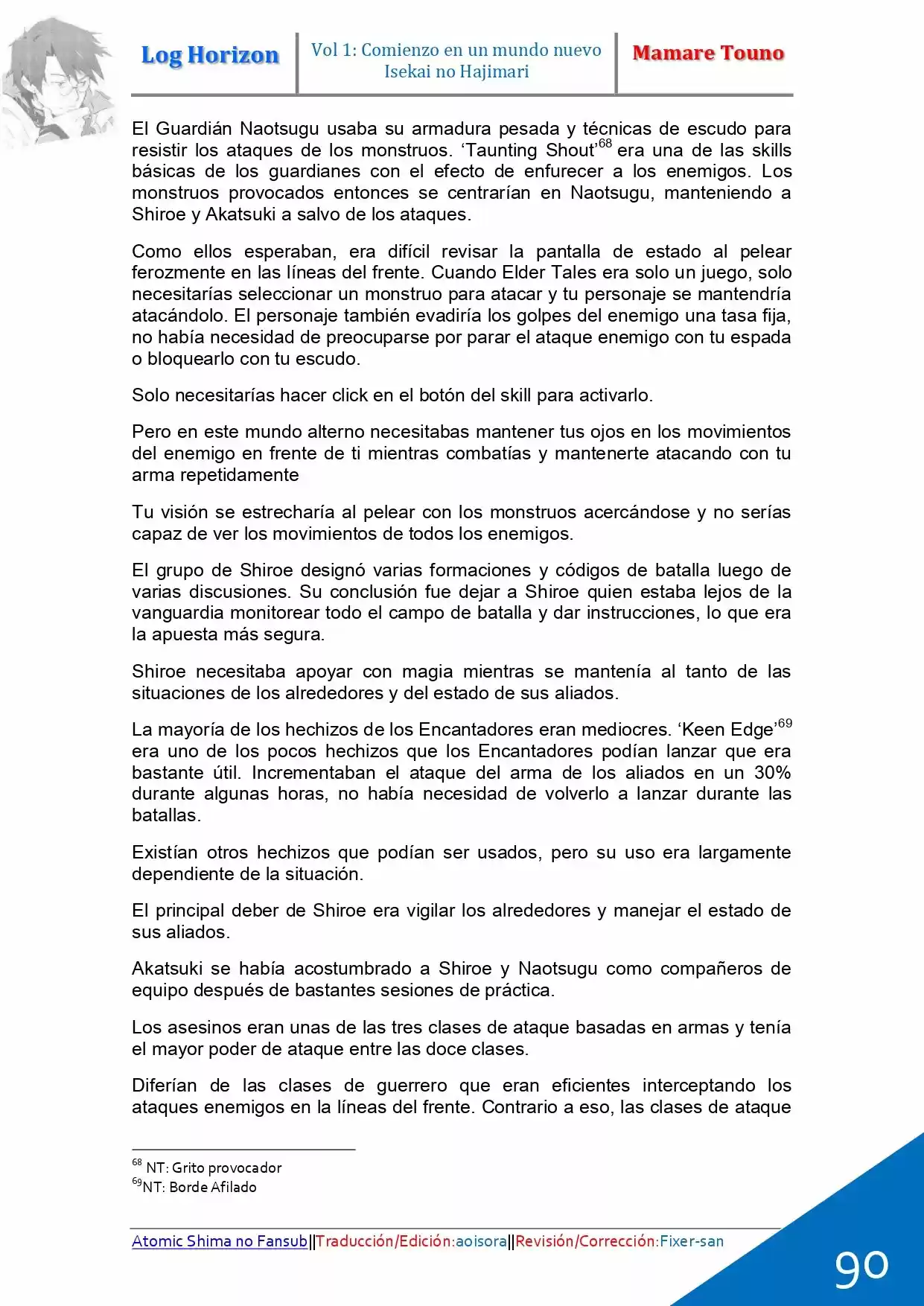 Log Horizon (Novela) - Capítulo 2 - Página 30 - LectorTMOo