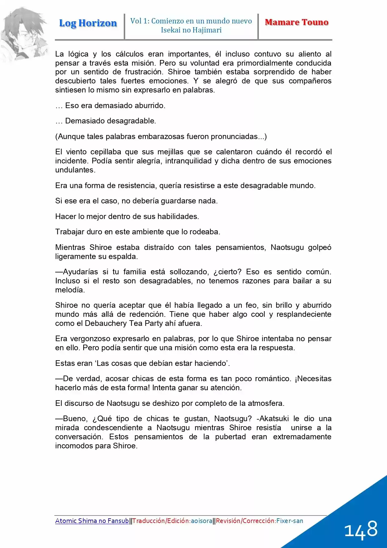 Log Horizon (Novela) - Capítulo 4 - Página 10 - LectorTMOo
