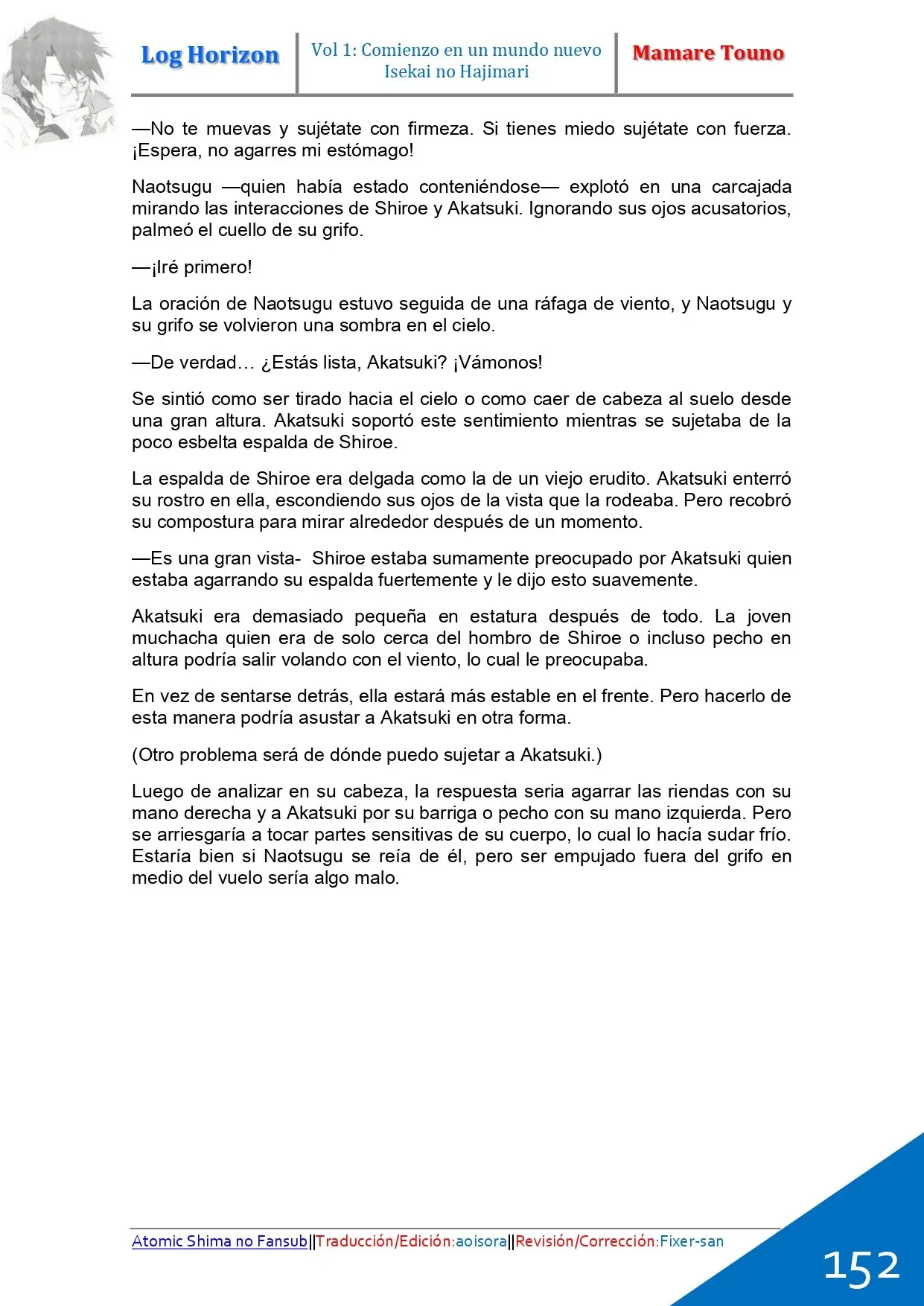 Log Horizon (Novela) - Capítulo 4 - Página 14 - LectorTMOo