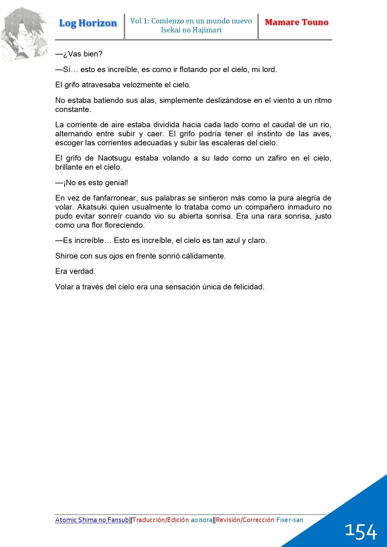 Log Horizon (Novela) - Capítulo 4 - Página 16 - LectorTMOo
