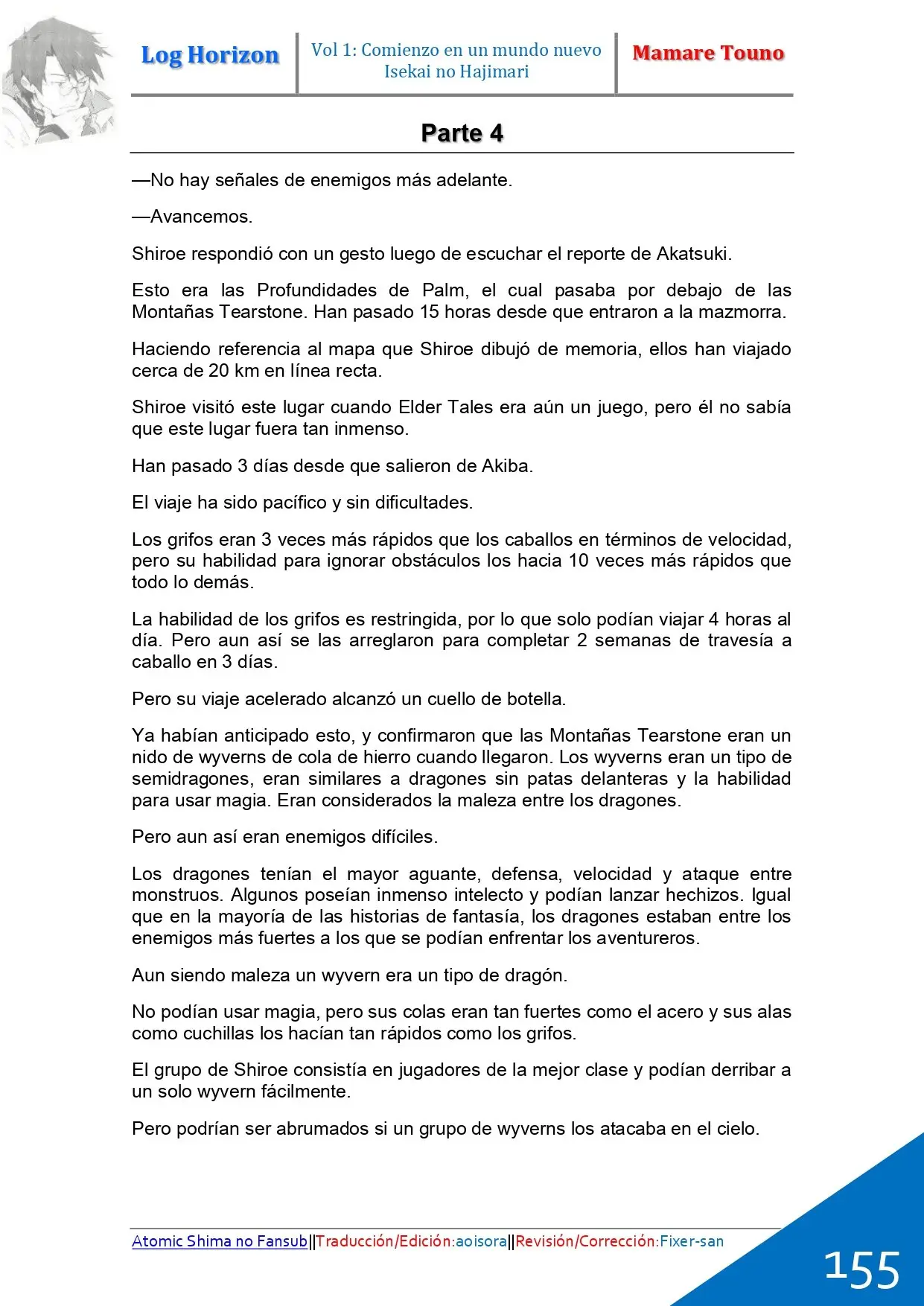 Log Horizon (Novela) - Capítulo 4 - Página 17 - LectorTMOo