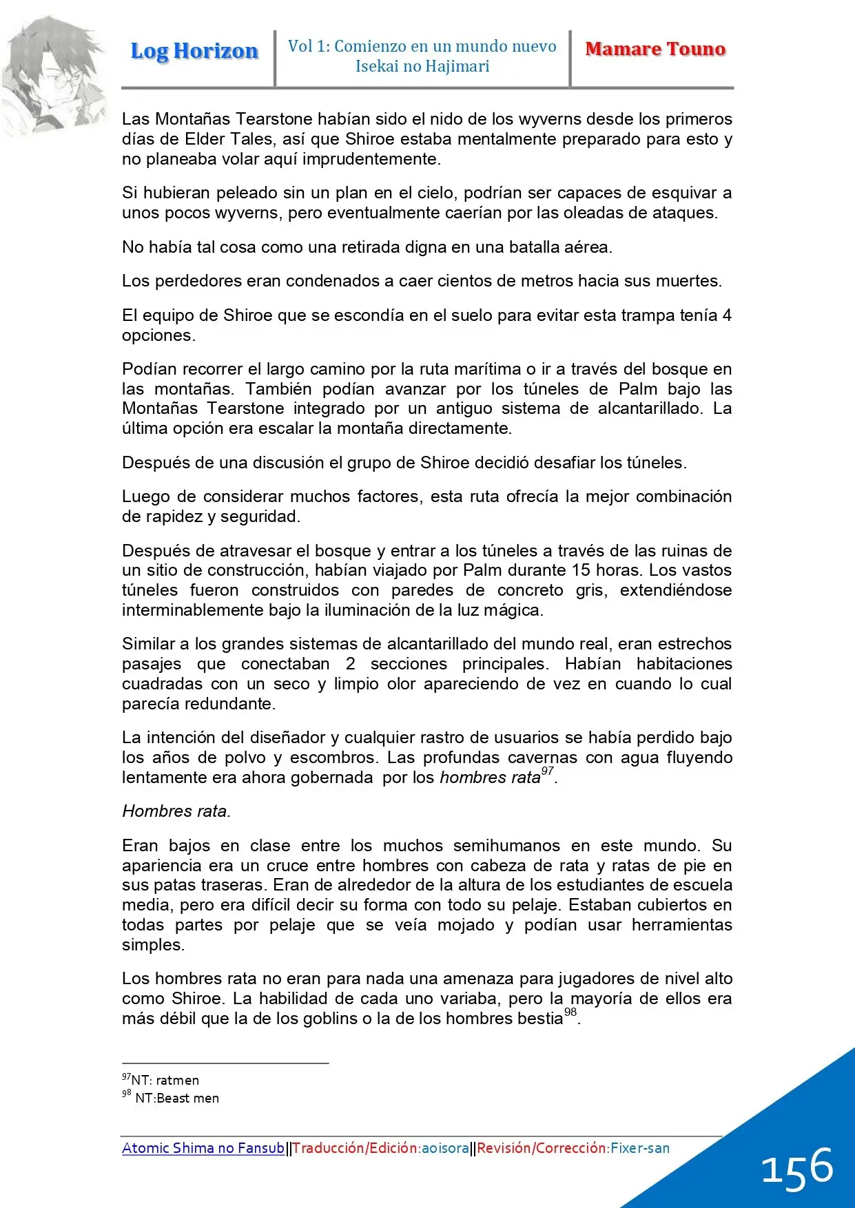 Log Horizon (Novela) - Capítulo 4 - Página 18 - LectorTMOo